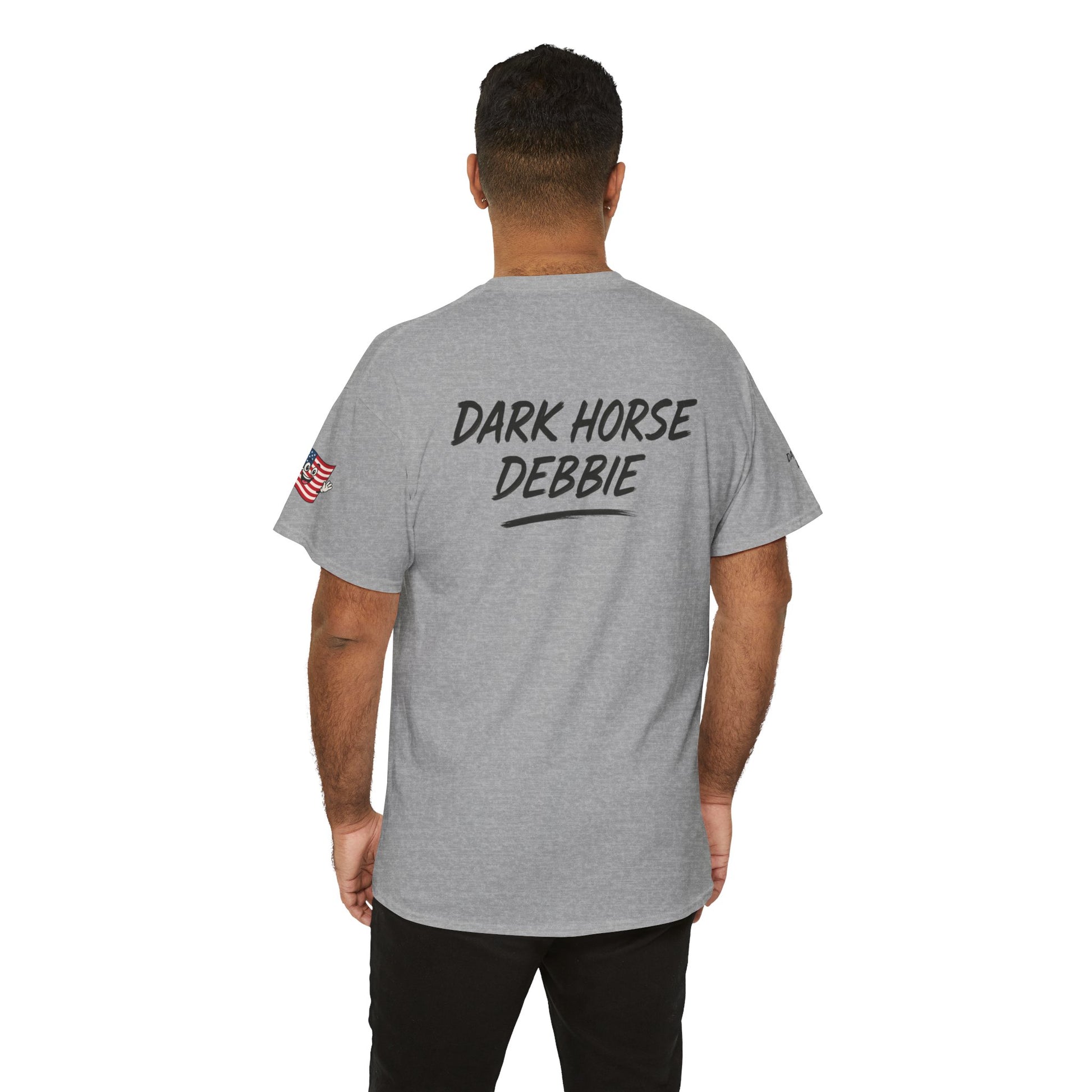 Dark Horse Debbie Patriotic Car Enthusiast Tee - Perfect for Independence Day, Gift for Dad, Car Show, Track Day, Summer Style