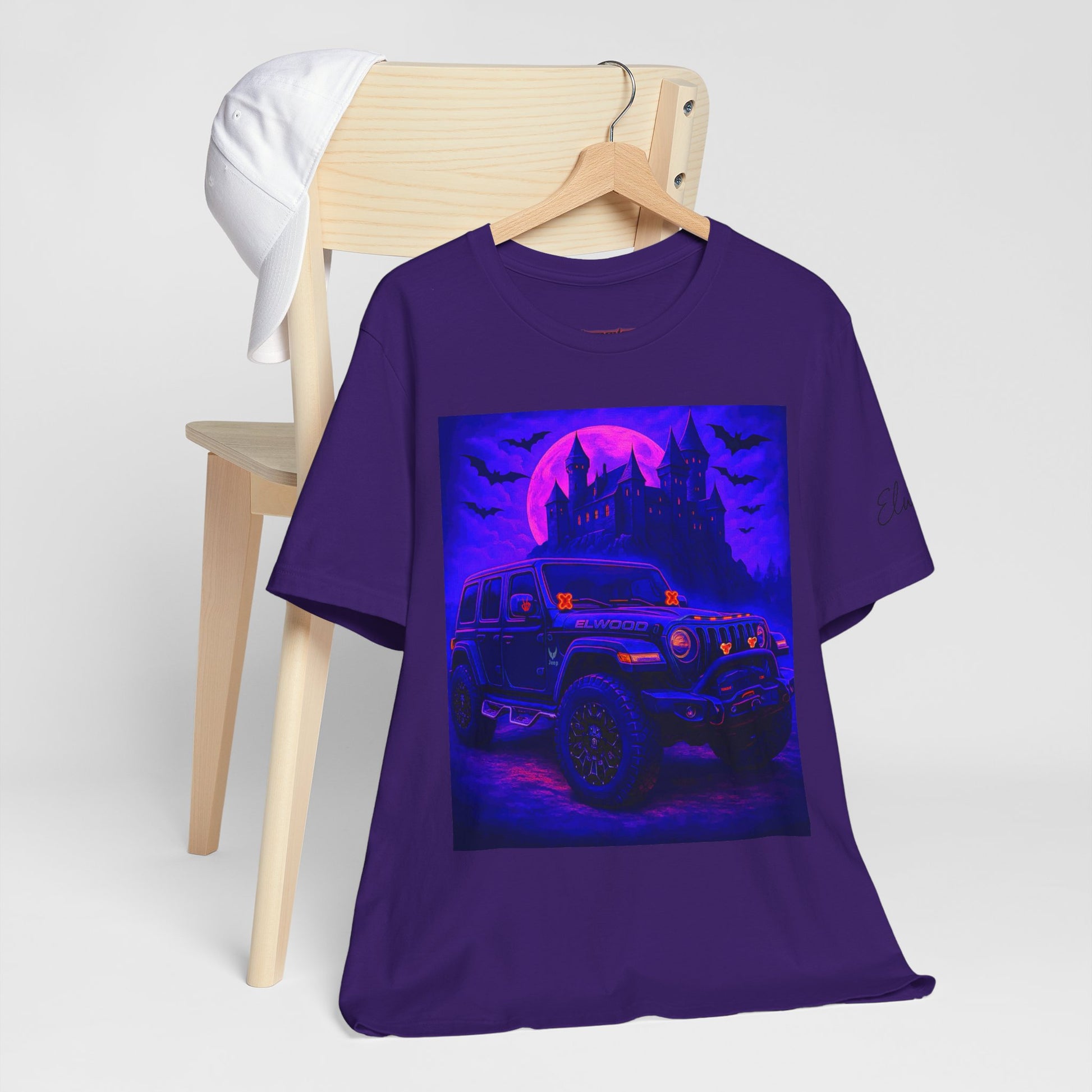 Elwood Jeep Adventure Tee - Perfect for Halloween, Road Trips, Outdoor Enthusiasts, Gift for Him or Her, Jeep Lovers, Casual Style