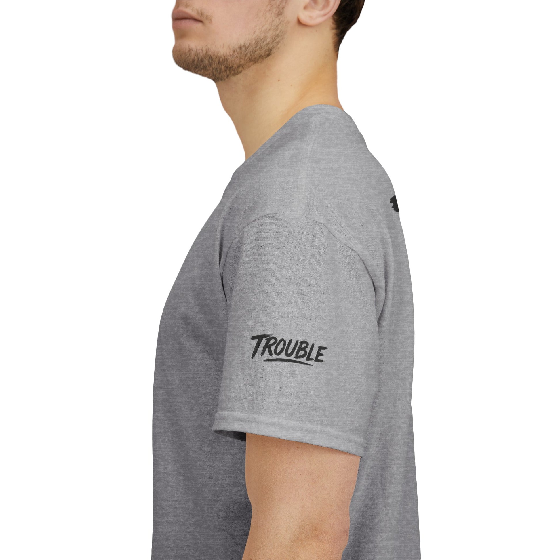 Trouble Retro Trouble Graphic Tee, Unisex Cotton T-Shirt, Cool Streetwear Shirt, Casual Summer Tee, Gift for Car Lovers