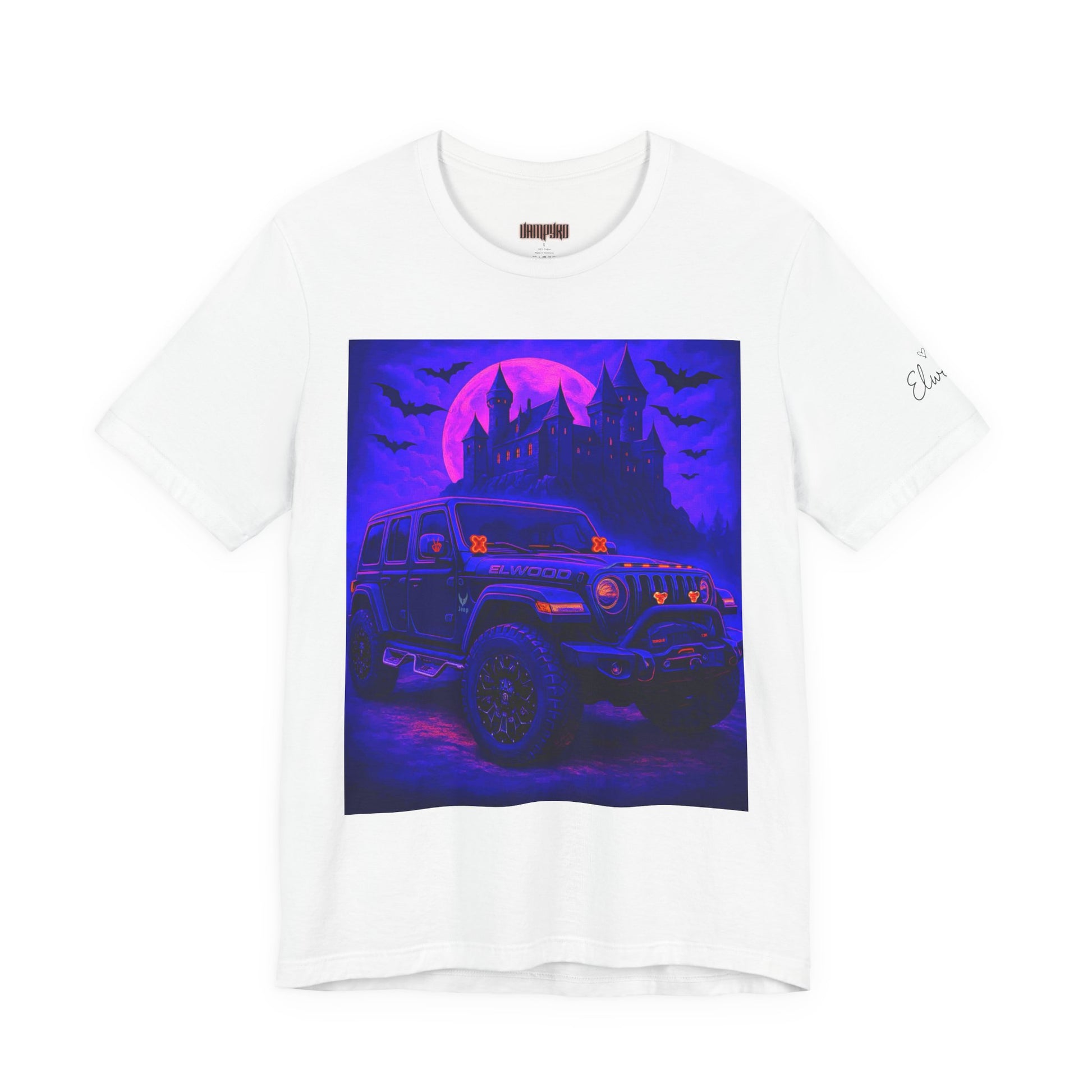 Elwood Jeep Adventure Tee - Perfect for Halloween, Road Trips, Outdoor Enthusiasts, Gift for Him or Her, Jeep Lovers, Casual Style