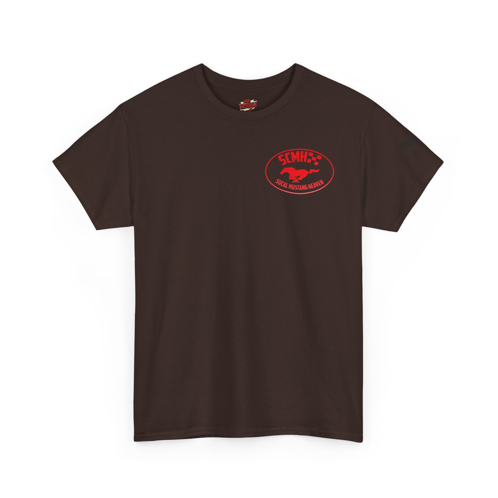 Unisex Heavy Cotton Tee with SoCal Mustang Heaven Design, Casual Tee, Gift for Car Lovers, Mustang Enthusiast Shirt, Iconic Graphic Tee