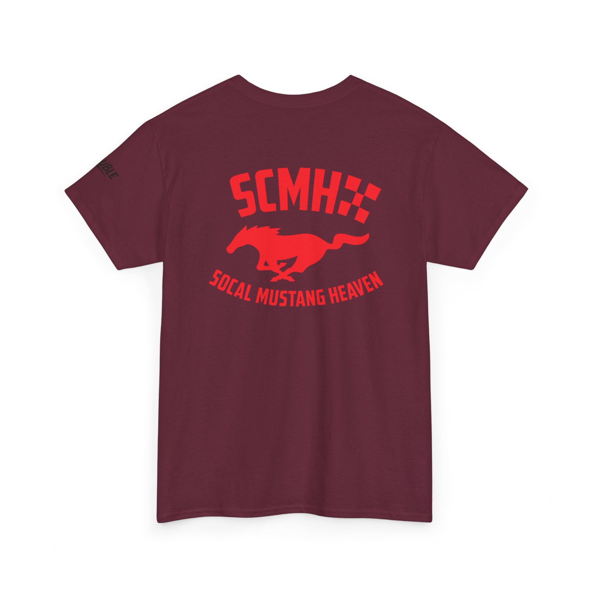 Unisex Heavy Cotton Tee with SoCal Mustang Heaven Design, Casual Tee, Gift for Car Lovers, Mustang Enthusiast Shirt, Iconic Graphic Tee