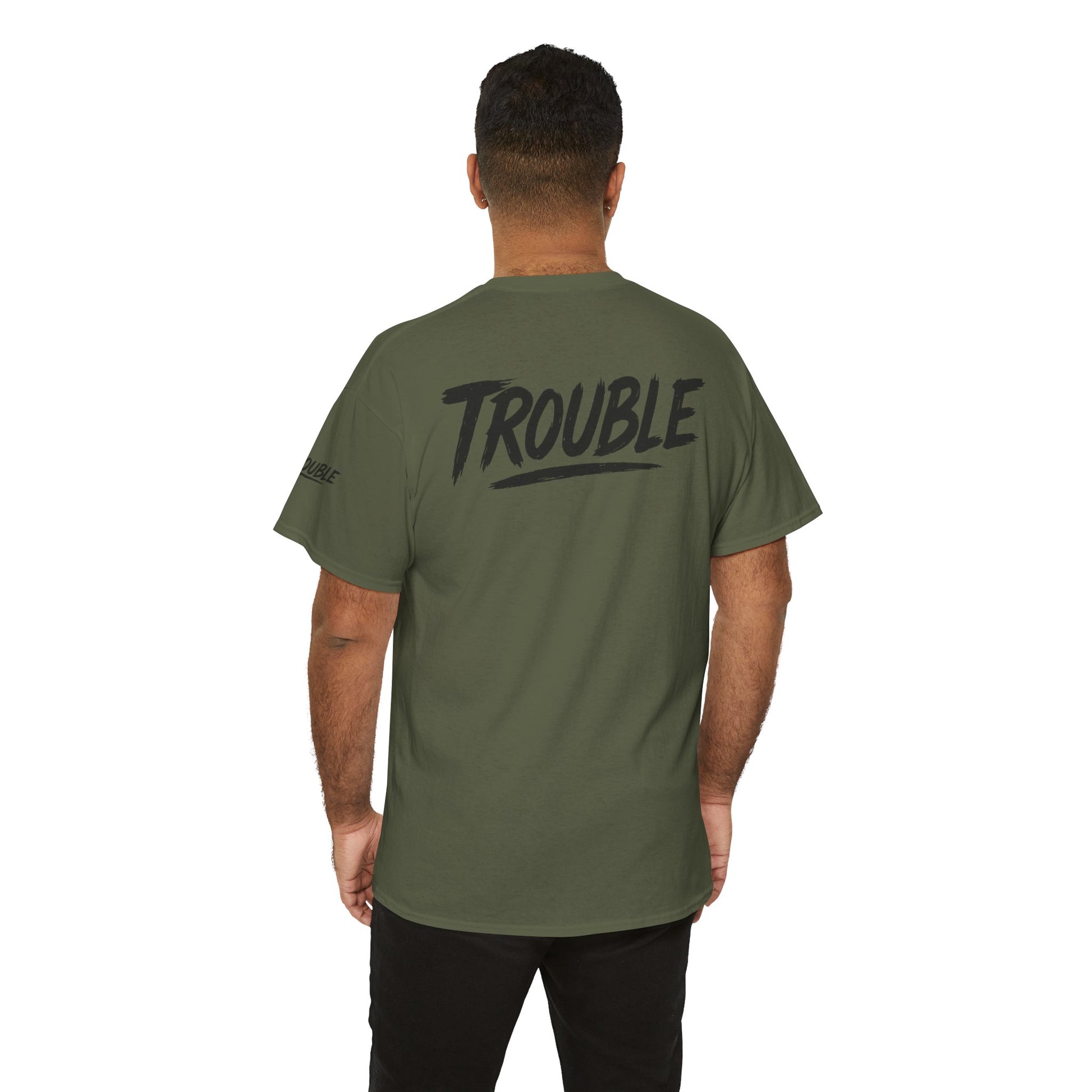 Trouble Retro Trouble Graphic Tee, Unisex Cotton T-Shirt, Cool Streetwear Shirt, Casual Summer Tee, Gift for Car Lovers