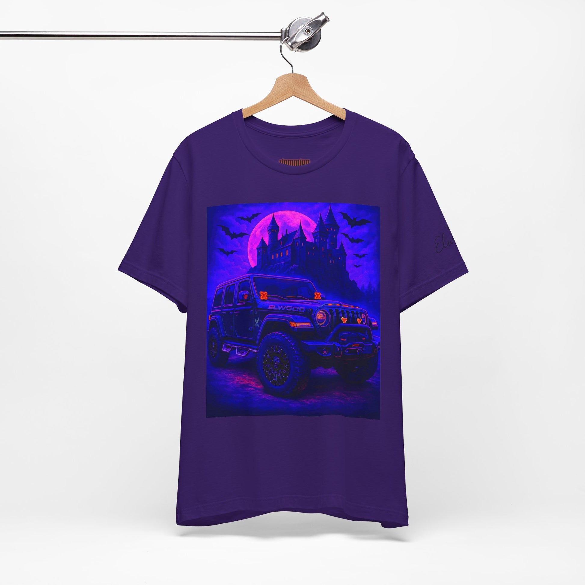 Elwood Jeep Adventure Tee - Perfect for Halloween, Road Trips, Outdoor Enthusiasts, Gift for Him or Her, Jeep Lovers, Casual Style