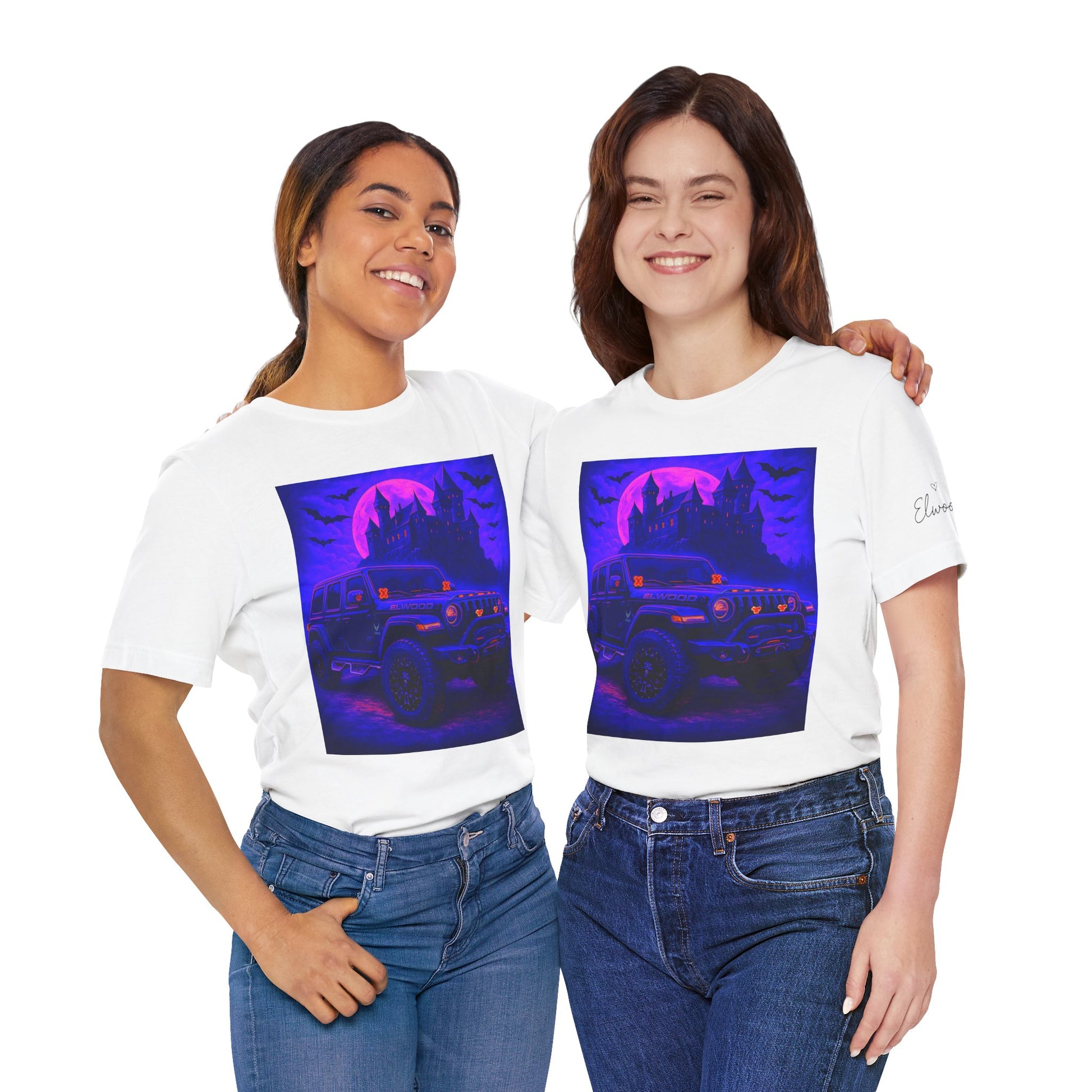 Elwood Jeep Adventure Tee - Perfect for Halloween, Road Trips, Outdoor Enthusiasts, Gift for Him or Her, Jeep Lovers, Casual Style