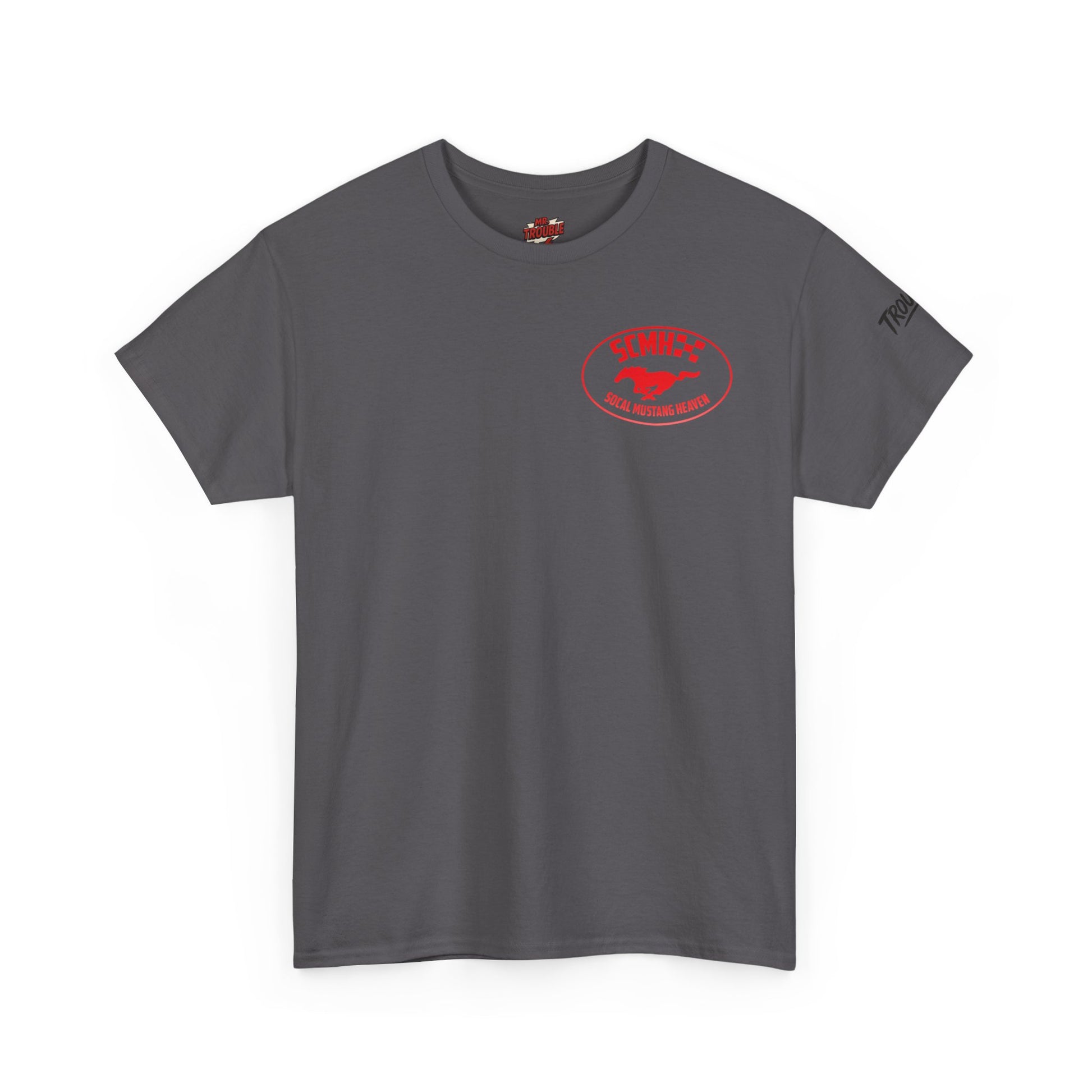 Unisex Heavy Cotton Tee with SoCal Mustang Heaven Design, Casual Tee, Gift for Car Lovers, Mustang Enthusiast Shirt, Iconic Graphic Tee