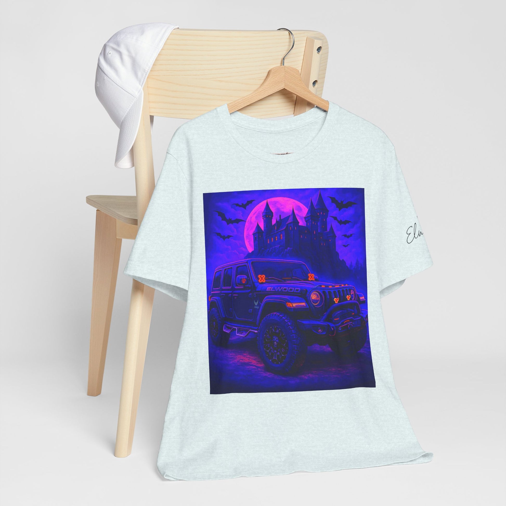 Elwood Jeep Adventure Tee - Perfect for Halloween, Road Trips, Outdoor Enthusiasts, Gift for Him or Her, Jeep Lovers, Casual Style