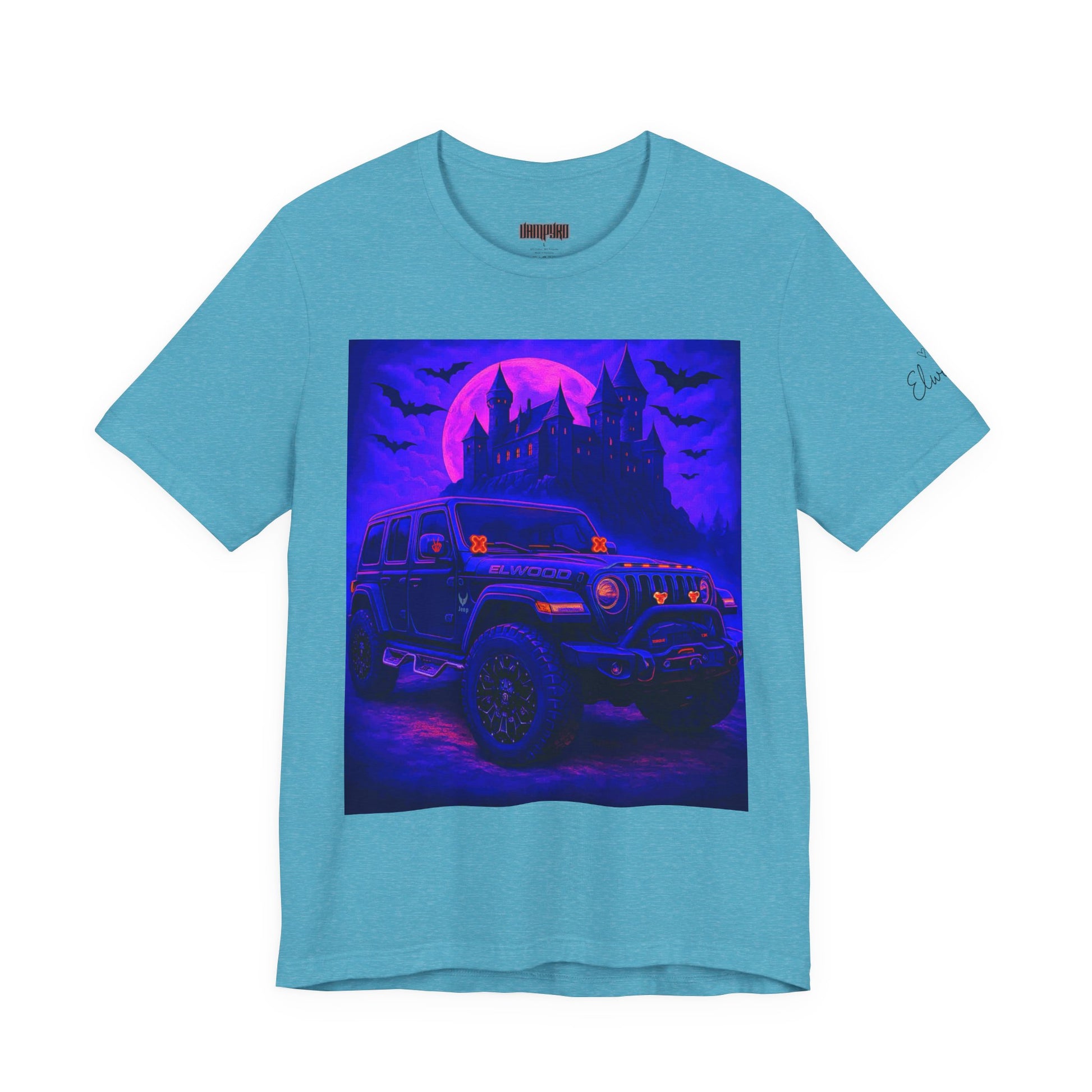 Elwood Jeep Adventure Tee - Perfect for Halloween, Road Trips, Outdoor Enthusiasts, Gift for Him or Her, Jeep Lovers, Casual Style