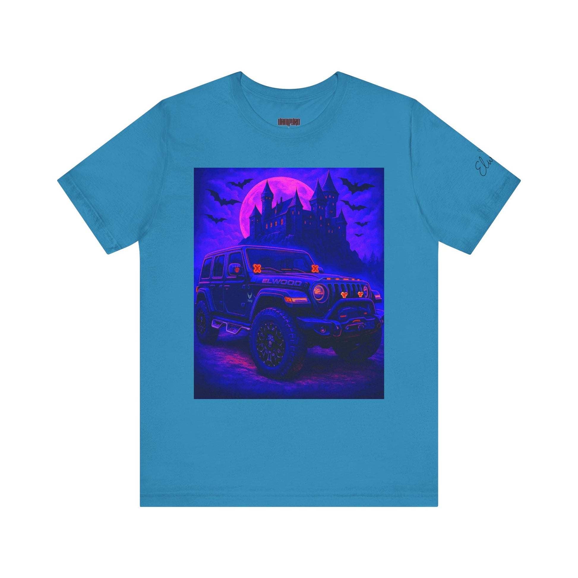 Elwood Jeep Adventure Tee - Perfect for Halloween, Road Trips, Outdoor Enthusiasts, Gift for Him or Her, Jeep Lovers, Casual Style