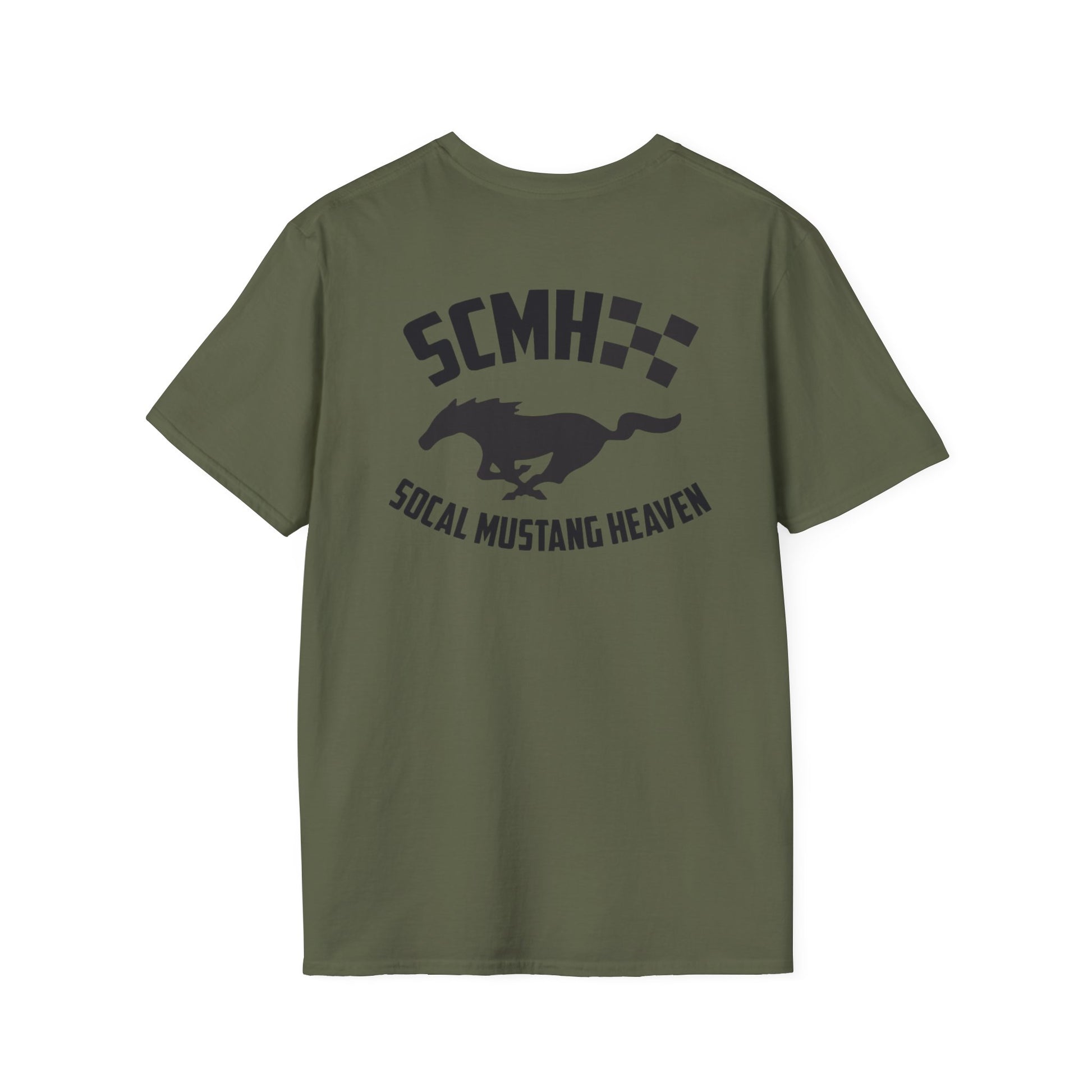 Mr. Trouble SoCal Mustang Heaven T-Shirt, Unisex Graphic Tee, Perfect for Car Lovers, Vintage Style, Gift for Horse Enthusiasts, Casual Wear