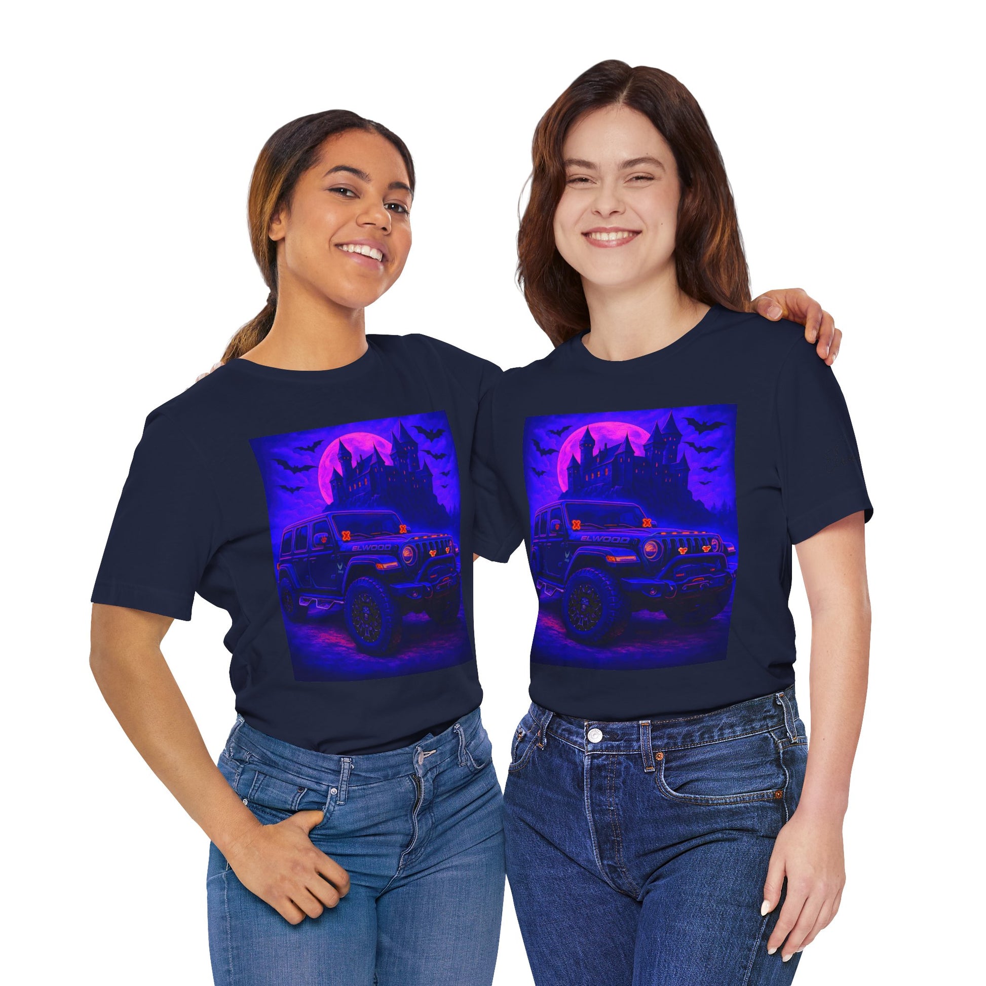Elwood Jeep Adventure Tee - Perfect for Halloween, Road Trips, Outdoor Enthusiasts, Gift for Him or Her, Jeep Lovers, Casual Style