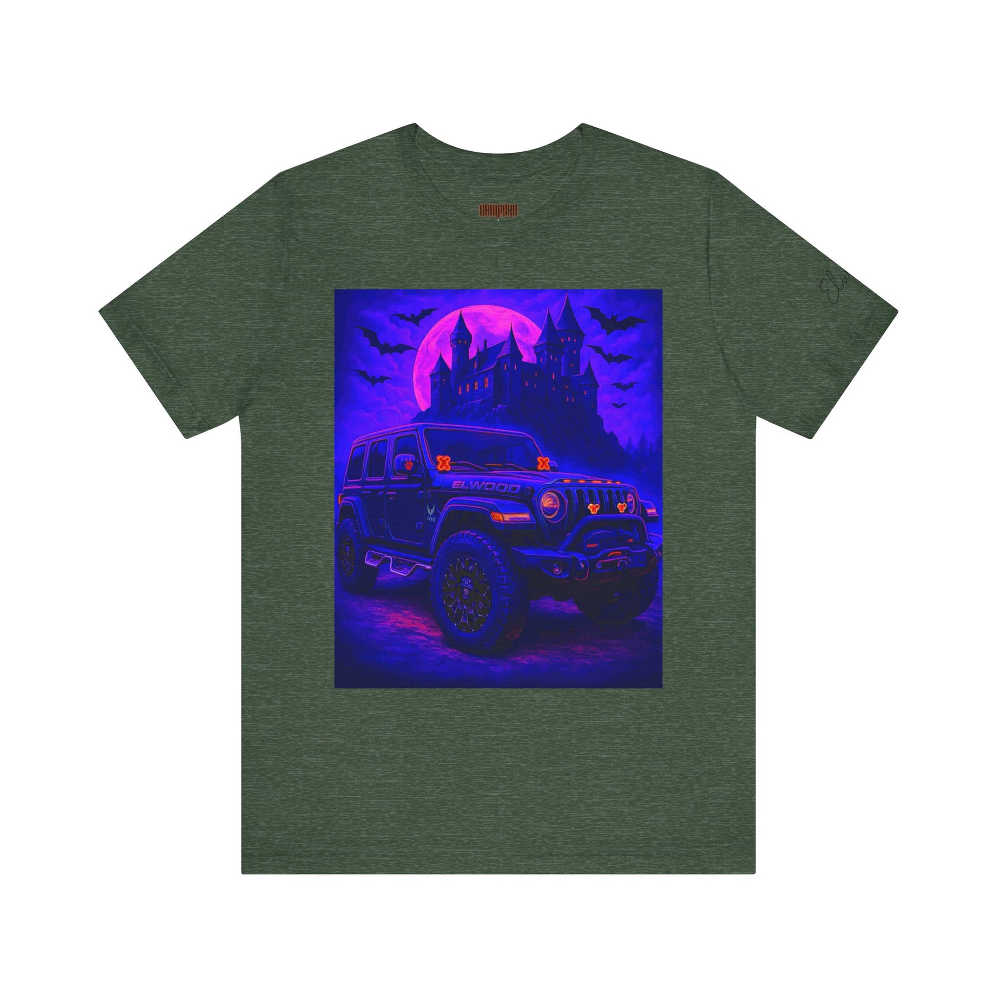Elwood Jeep Adventure Tee - Perfect for Halloween, Road Trips, Outdoor Enthusiasts, Gift for Him or Her, Jeep Lovers, Casual Style