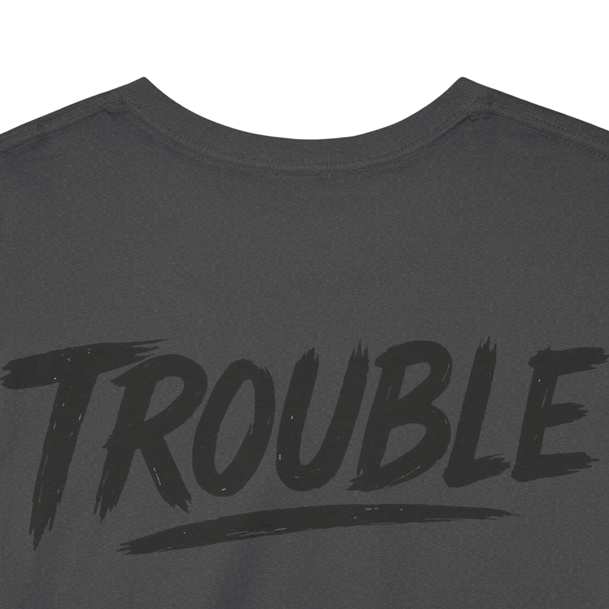Trouble Retro Trouble Graphic Tee, Unisex Cotton T-Shirt, Cool Streetwear Shirt, Casual Summer Tee, Gift for Car Lovers