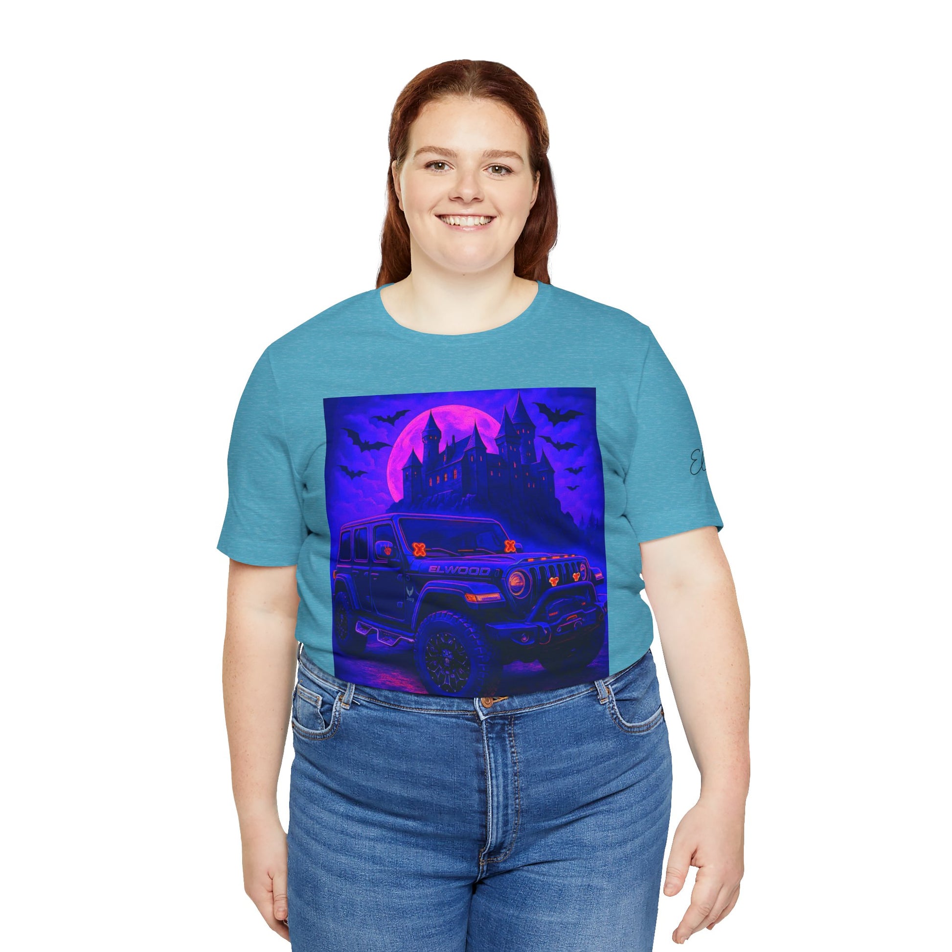 Elwood Jeep Adventure Tee - Perfect for Halloween, Road Trips, Outdoor Enthusiasts, Gift for Him or Her, Jeep Lovers, Casual Style