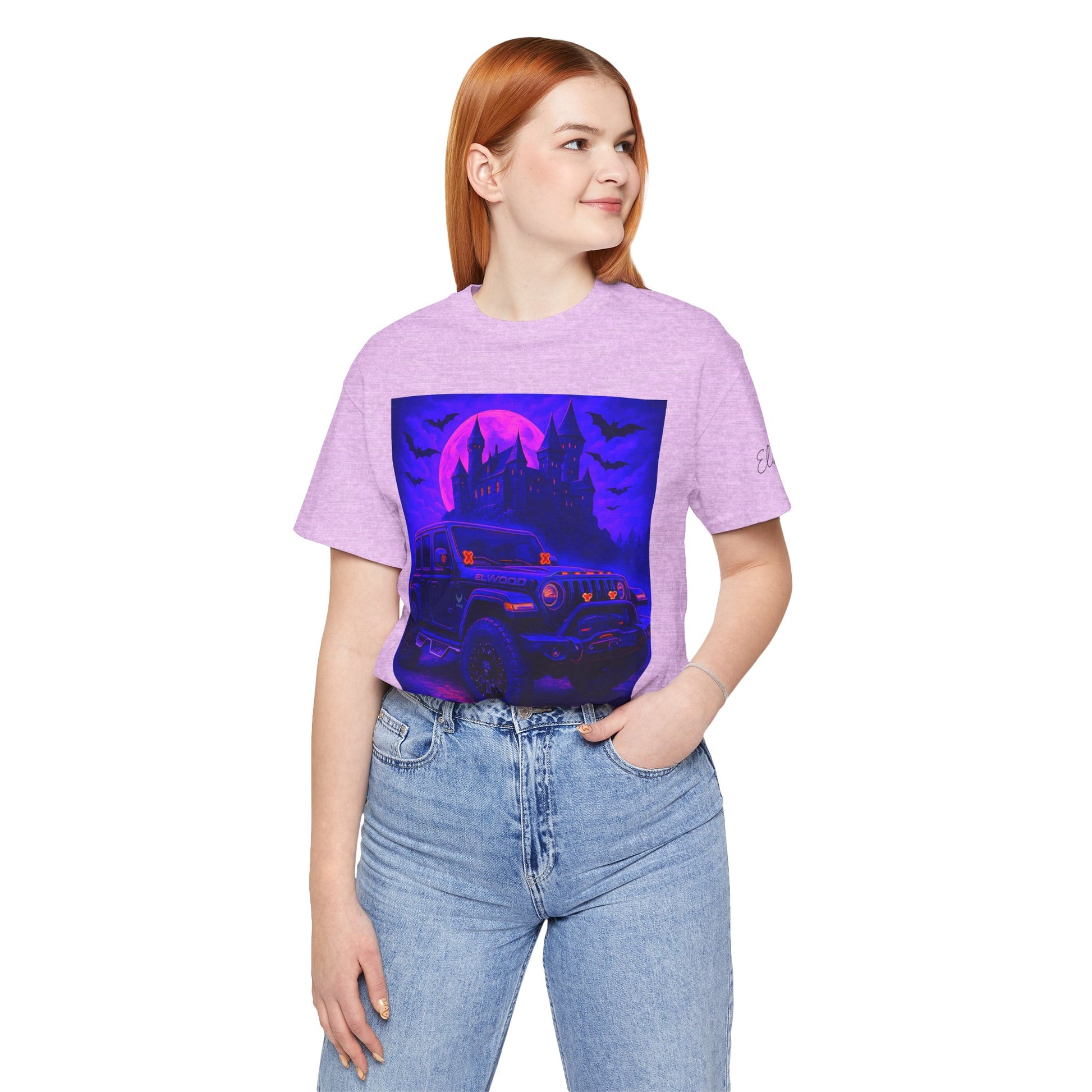 Elwood Jeep Adventure Tee - Perfect for Halloween, Road Trips, Outdoor Enthusiasts, Gift for Him or Her, Jeep Lovers, Casual Style
