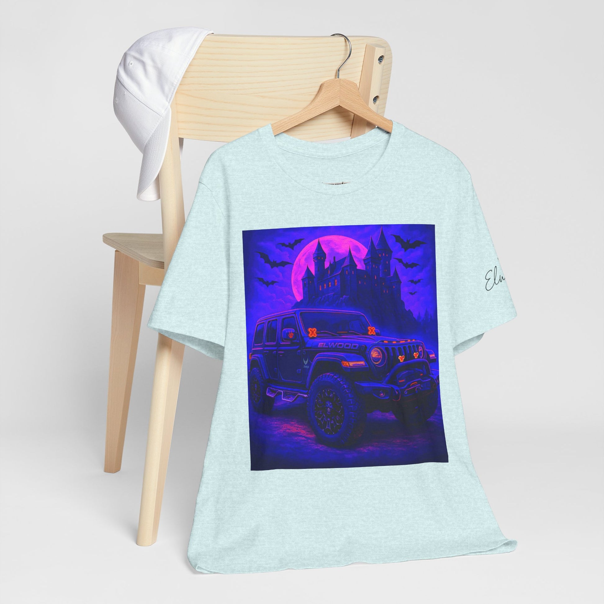 Elwood Jeep Adventure Tee - Perfect for Halloween, Road Trips, Outdoor Enthusiasts, Gift for Him or Her, Jeep Lovers, Casual Style