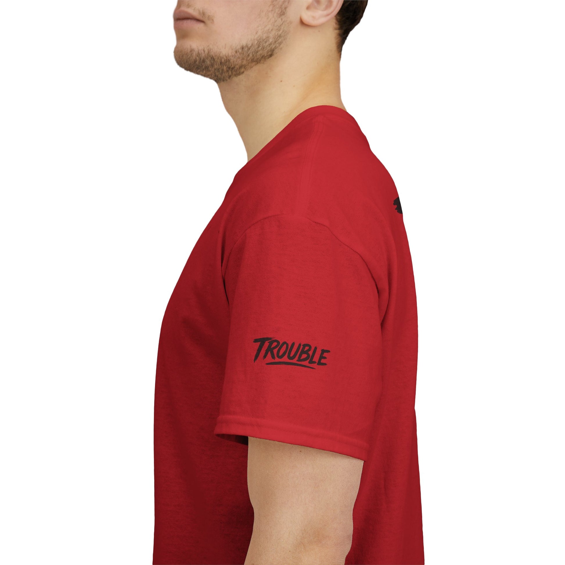 Trouble Retro Trouble Graphic Tee, Unisex Cotton T-Shirt, Cool Streetwear Shirt, Casual Summer Tee, Gift for Car Lovers