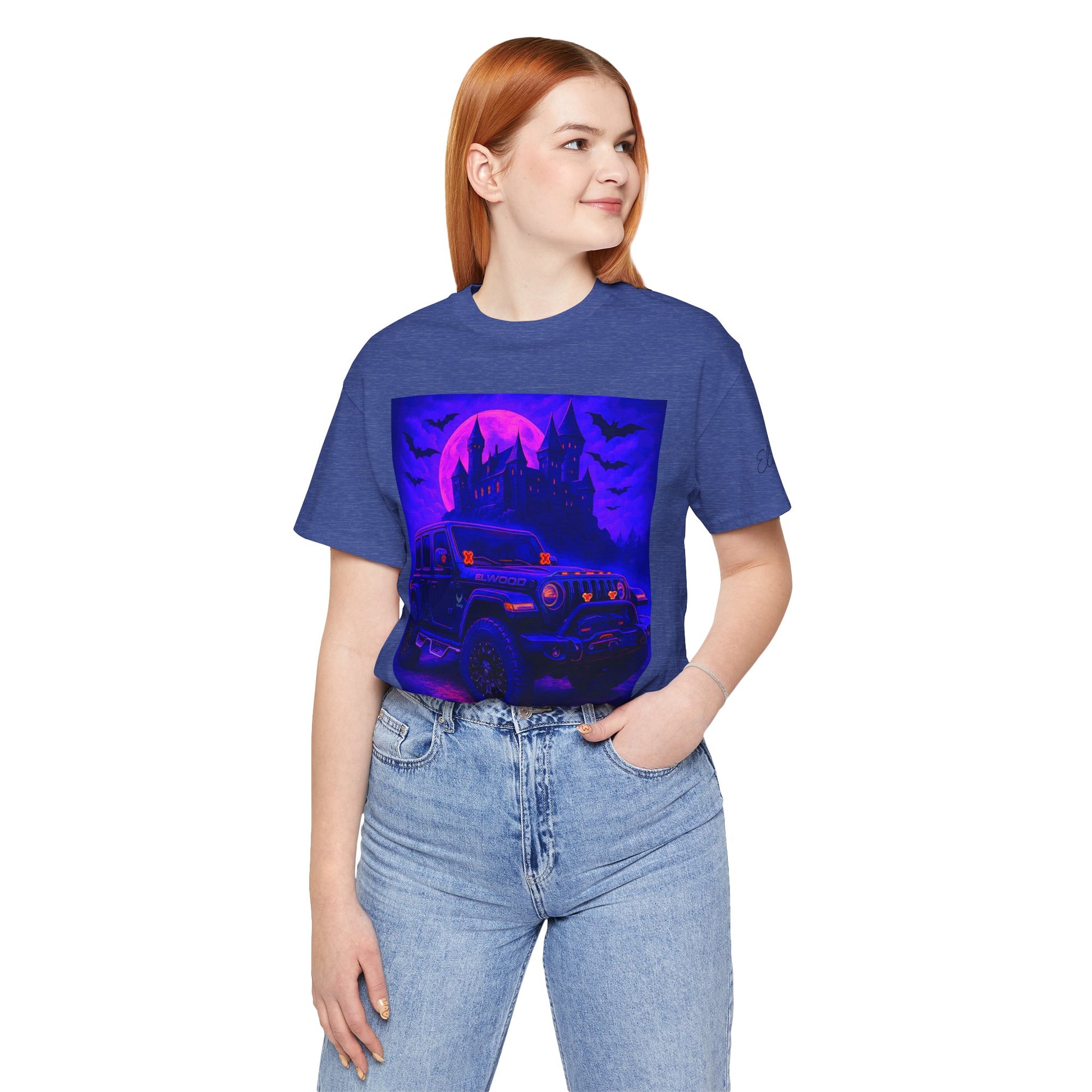 Elwood Jeep Adventure Tee - Perfect for Halloween, Road Trips, Outdoor Enthusiasts, Gift for Him or Her, Jeep Lovers, Casual Style