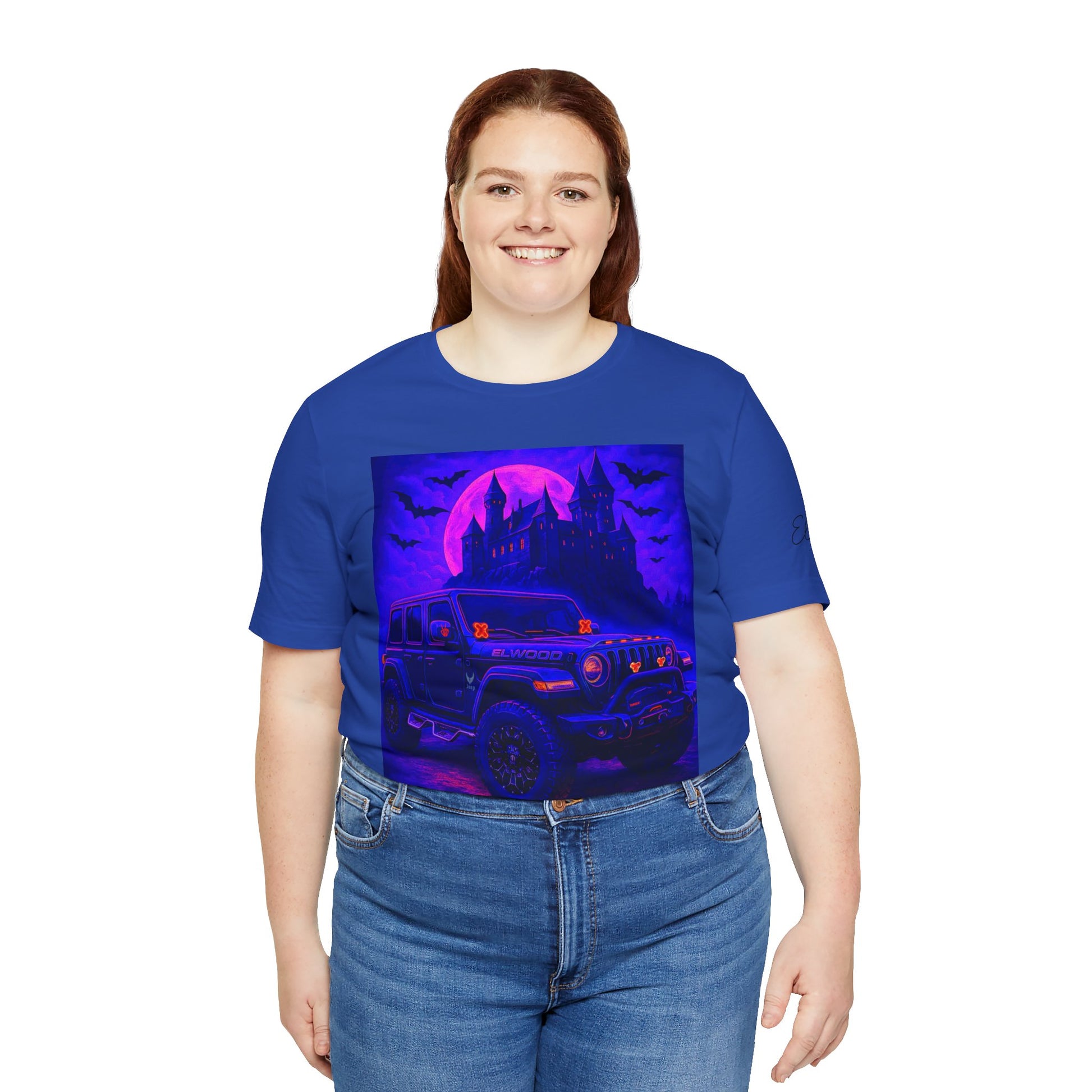 Elwood Jeep Adventure Tee - Perfect for Halloween, Road Trips, Outdoor Enthusiasts, Gift for Him or Her, Jeep Lovers, Casual Style