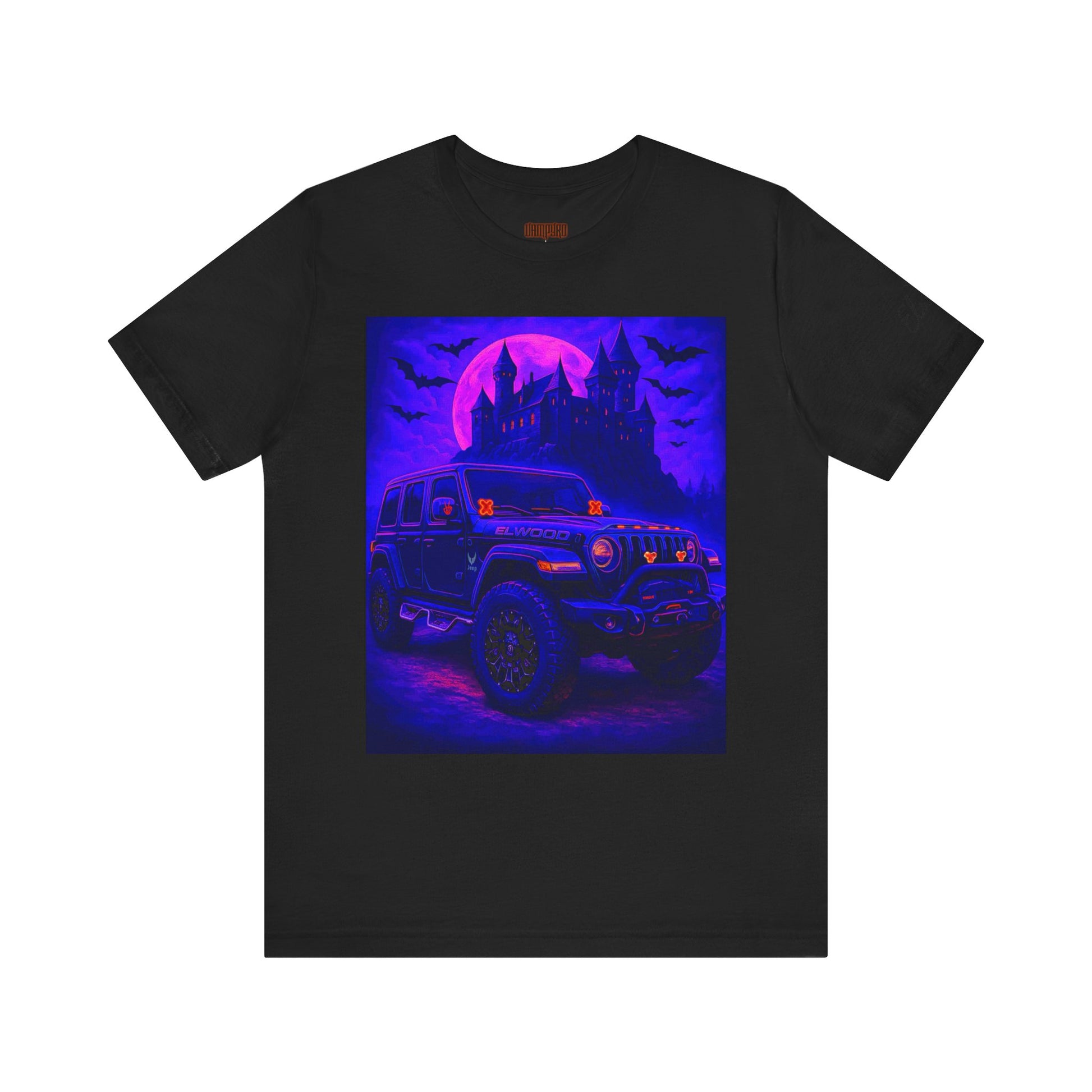 Elwood Jeep Adventure Tee - Perfect for Halloween, Road Trips, Outdoor Enthusiasts, Gift for Him or Her, Jeep Lovers, Casual Style
