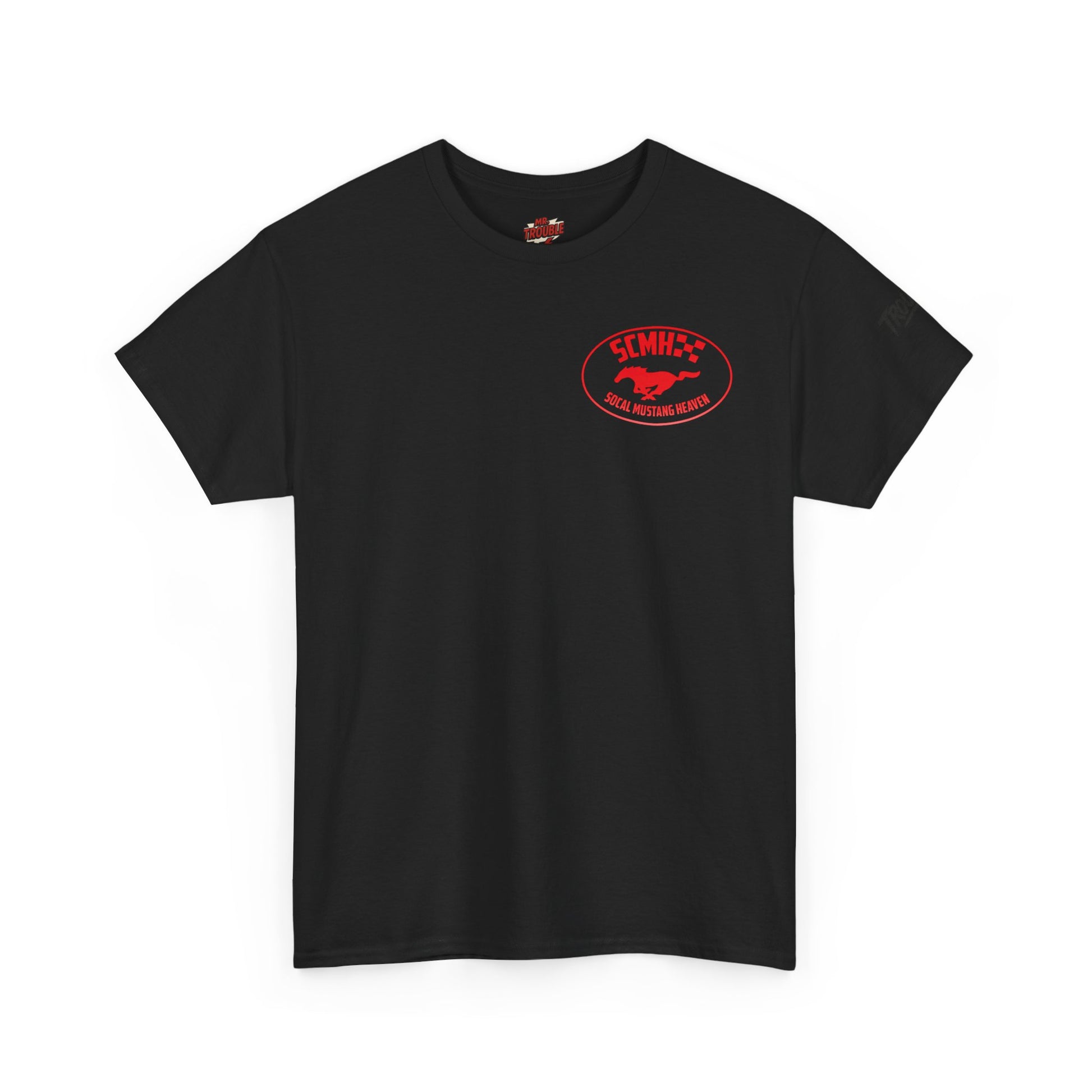 Unisex Heavy Cotton Tee with SoCal Mustang Heaven Design, Casual Tee, Gift for Car Lovers, Mustang Enthusiast Shirt, Iconic Graphic Tee