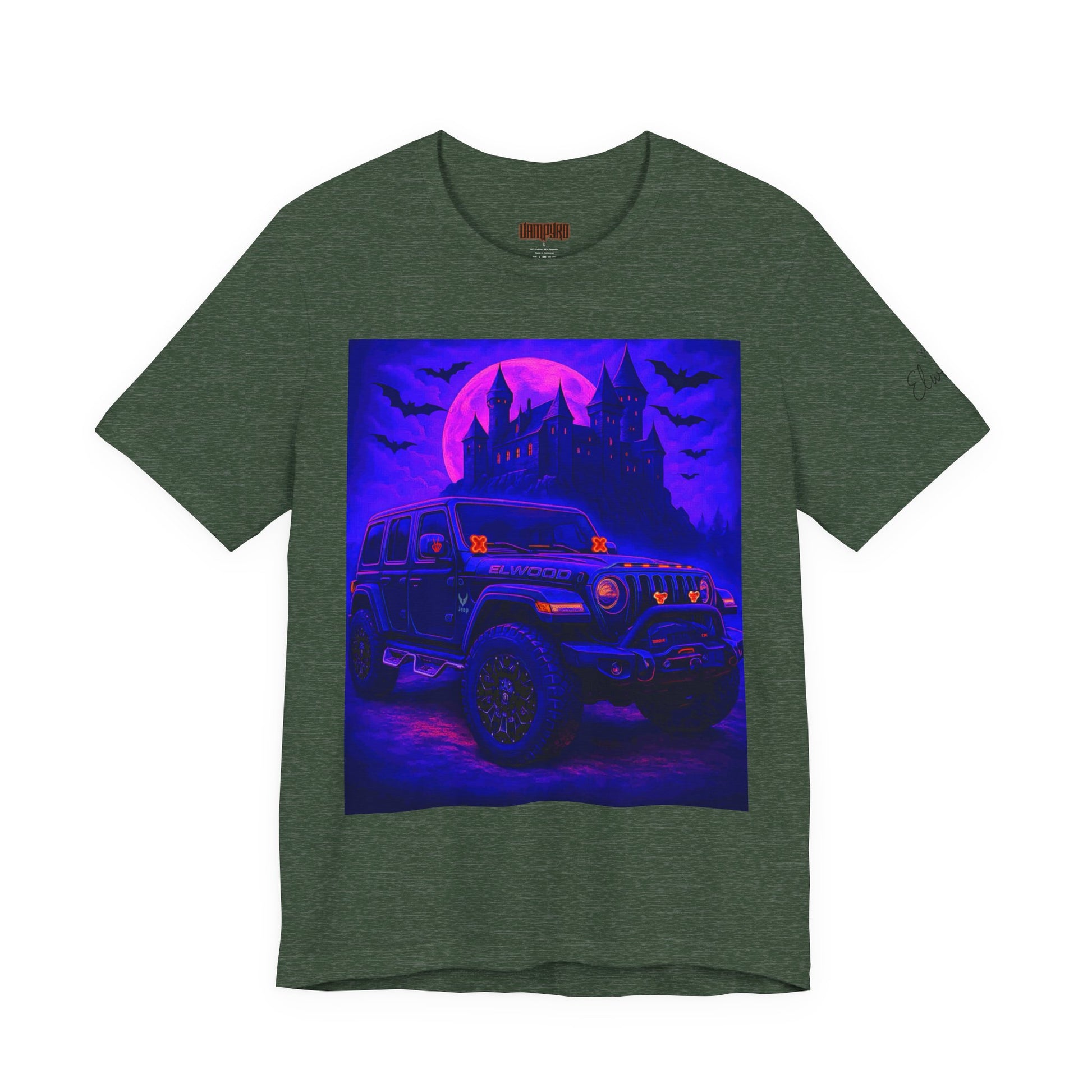 Elwood Jeep Adventure Tee - Perfect for Halloween, Road Trips, Outdoor Enthusiasts, Gift for Him or Her, Jeep Lovers, Casual Style