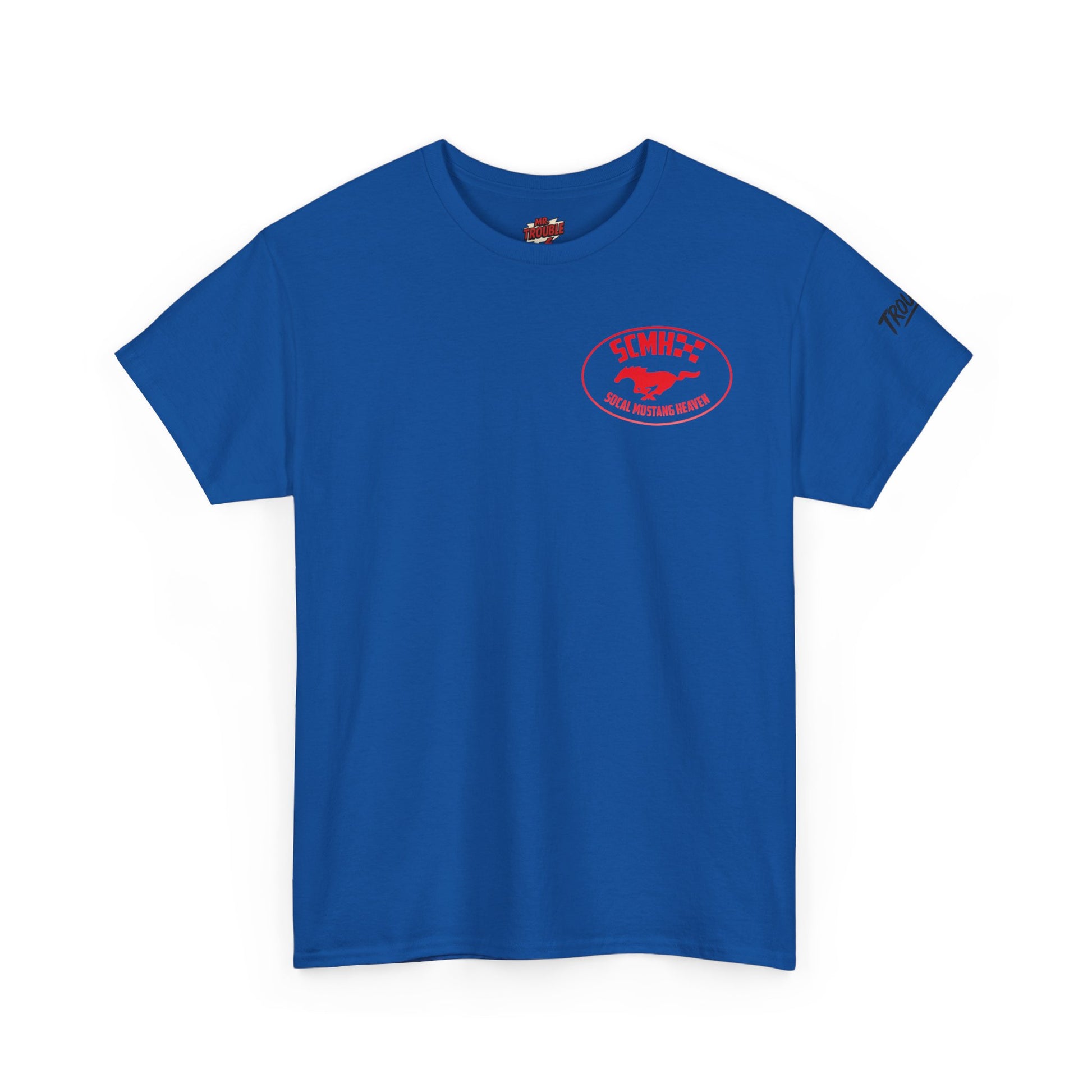 Unisex Heavy Cotton Tee with SoCal Mustang Heaven Design, Casual Tee, Gift for Car Lovers, Mustang Enthusiast Shirt, Iconic Graphic Tee