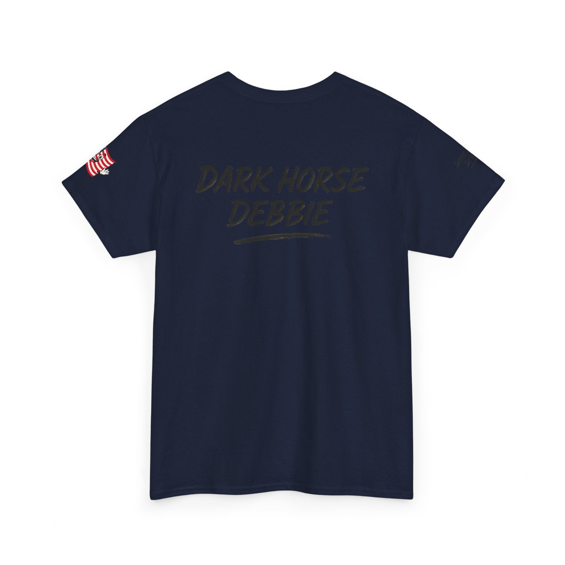 Dark Horse Debbie Patriotic Car Enthusiast Tee - Perfect for Independence Day, Gift for Dad, Car Show, Track Day, Summer Style