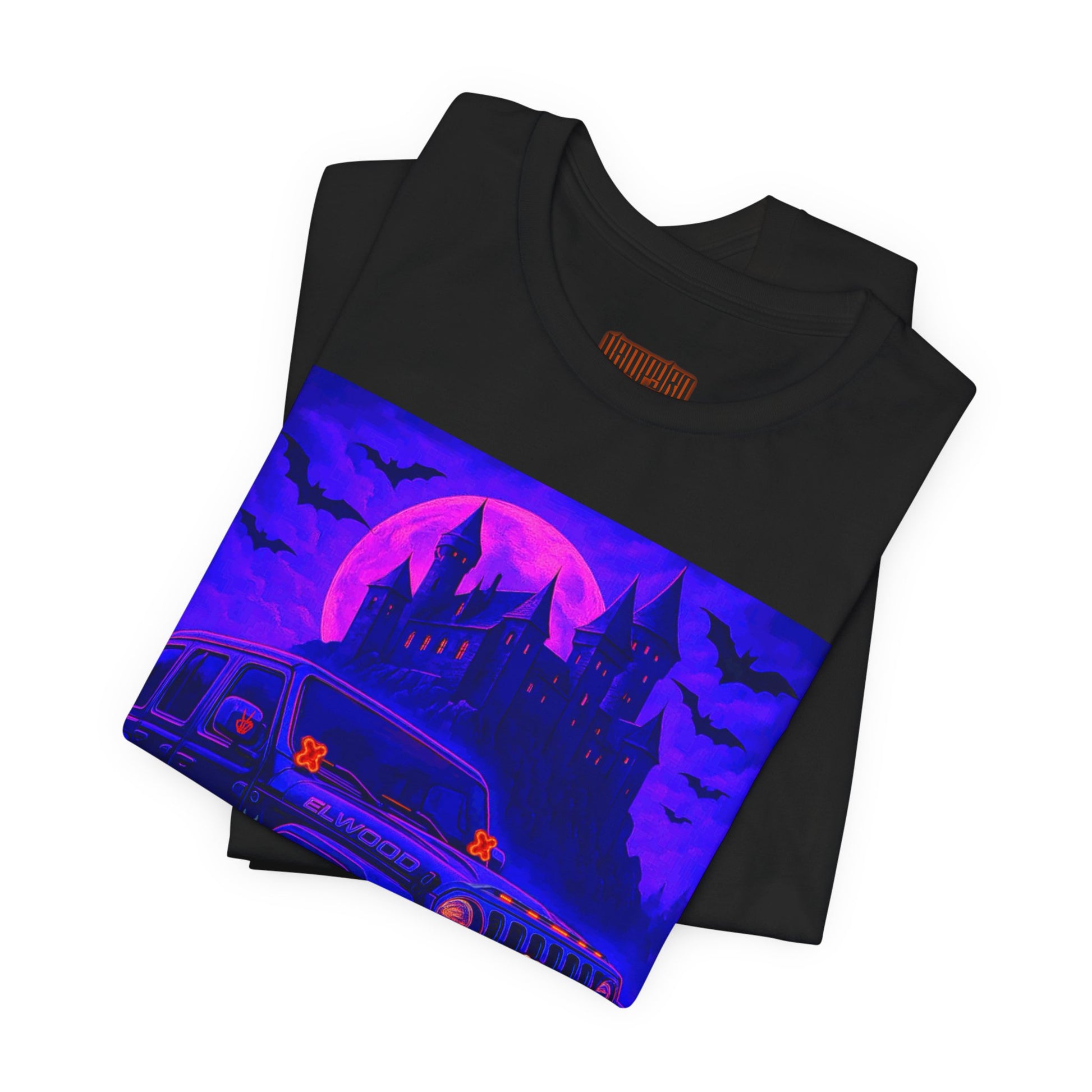 Elwood Jeep Adventure Tee - Perfect for Halloween, Road Trips, Outdoor Enthusiasts, Gift for Him or Her, Jeep Lovers, Casual Style