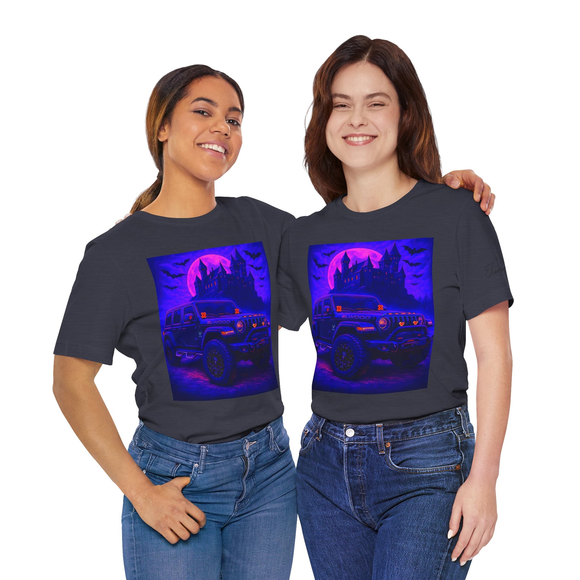 Elwood Jeep Adventure Tee - Perfect for Halloween, Road Trips, Outdoor Enthusiasts, Gift for Him or Her, Jeep Lovers, Casual Style