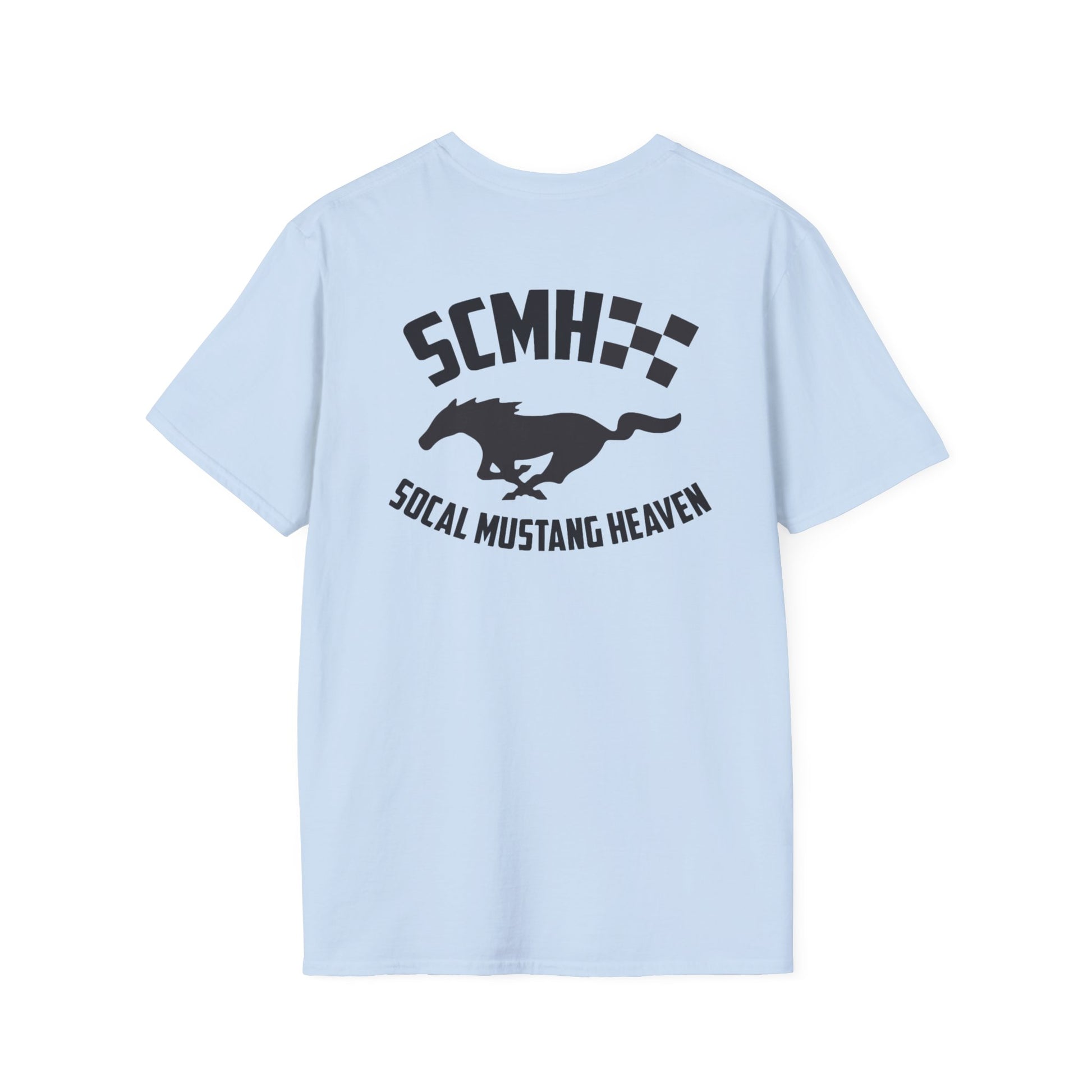 Mr. Trouble SoCal Mustang Heaven T-Shirt, Unisex Graphic Tee, Perfect for Car Lovers, Vintage Style, Gift for Horse Enthusiasts, Casual Wear