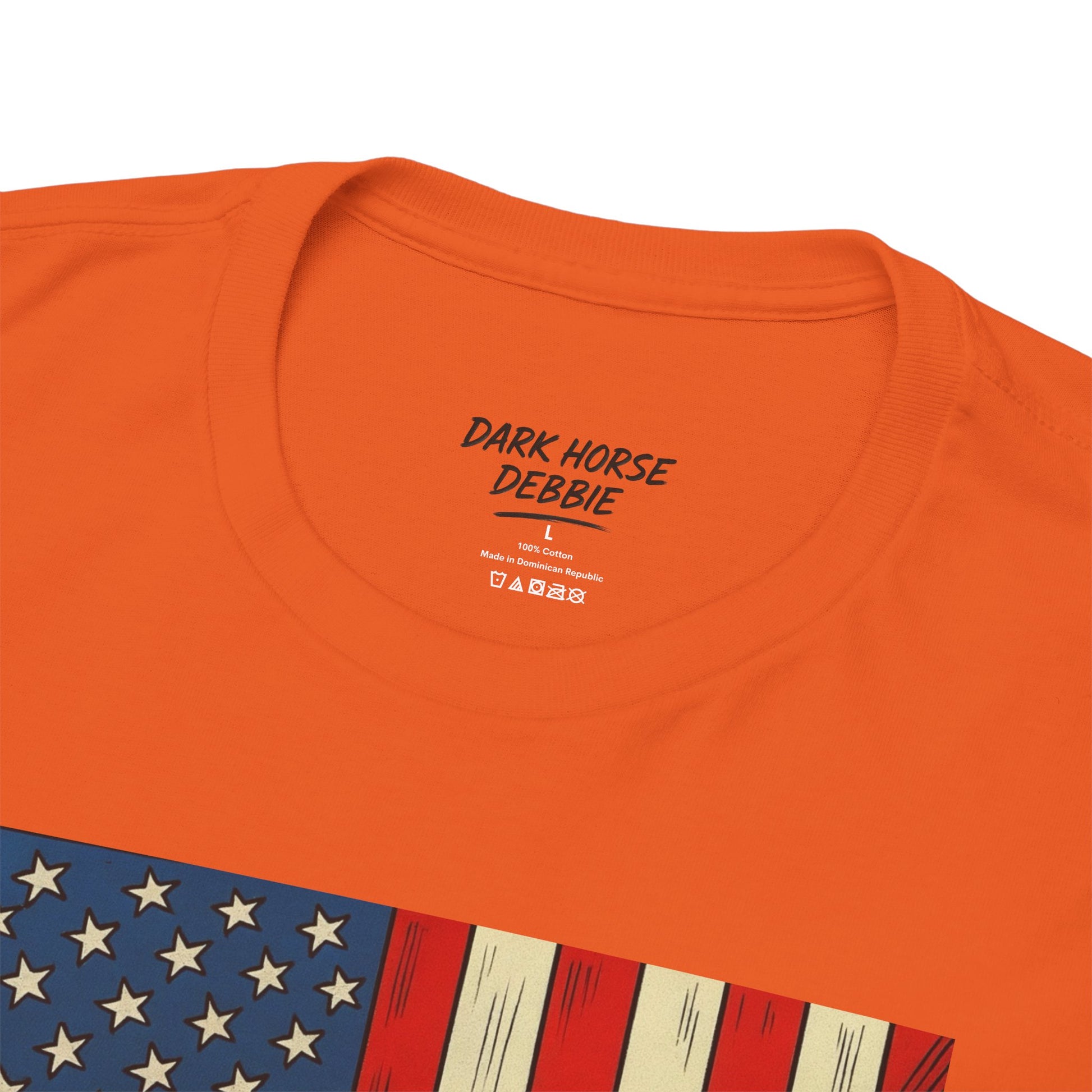 Dark Horse Debbie Patriotic Car Enthusiast Tee - Perfect for Independence Day, Gift for Dad, Car Show, Track Day, Summer Style