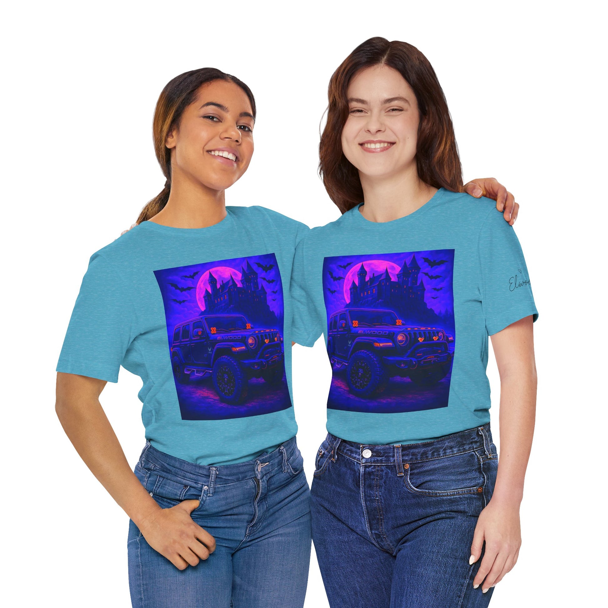 Elwood Jeep Adventure Tee - Perfect for Halloween, Road Trips, Outdoor Enthusiasts, Gift for Him or Her, Jeep Lovers, Casual Style