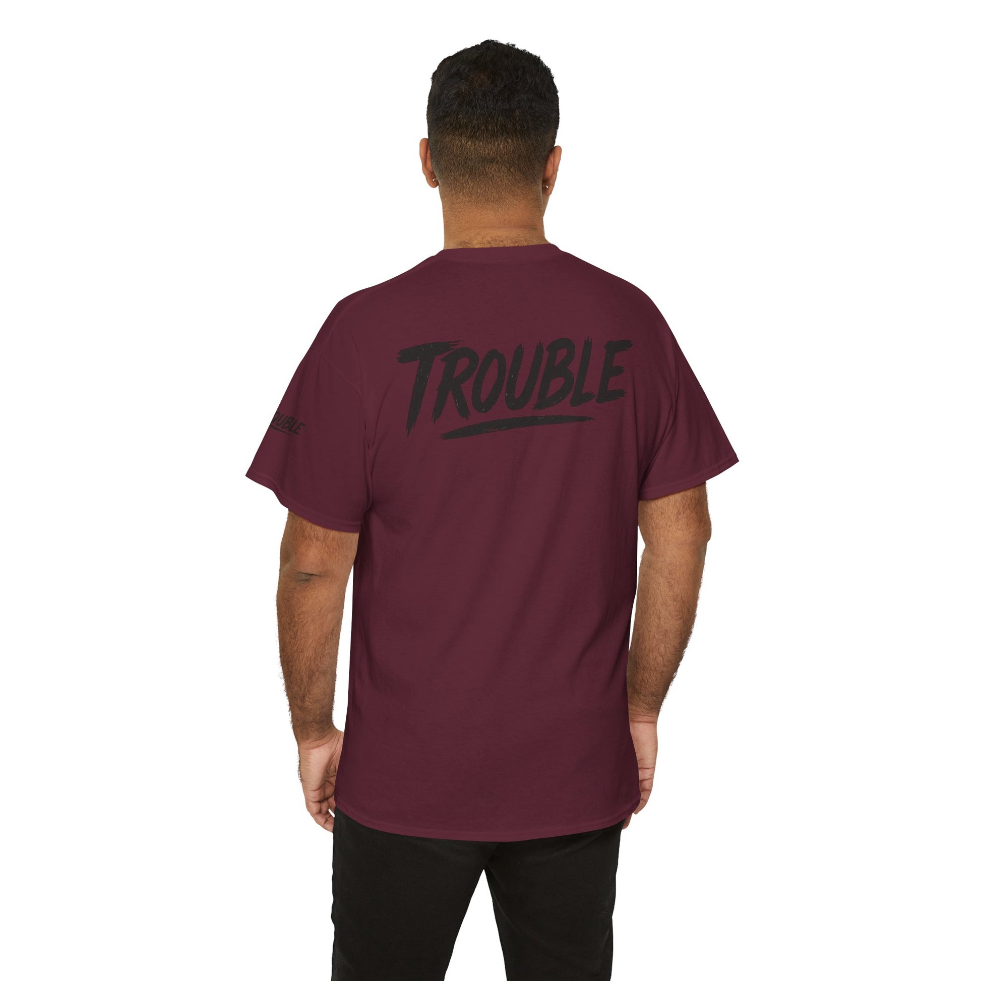 Trouble Retro Trouble Graphic Tee, Unisex Cotton T-Shirt, Cool Streetwear Shirt, Casual Summer Tee, Gift for Car Lovers