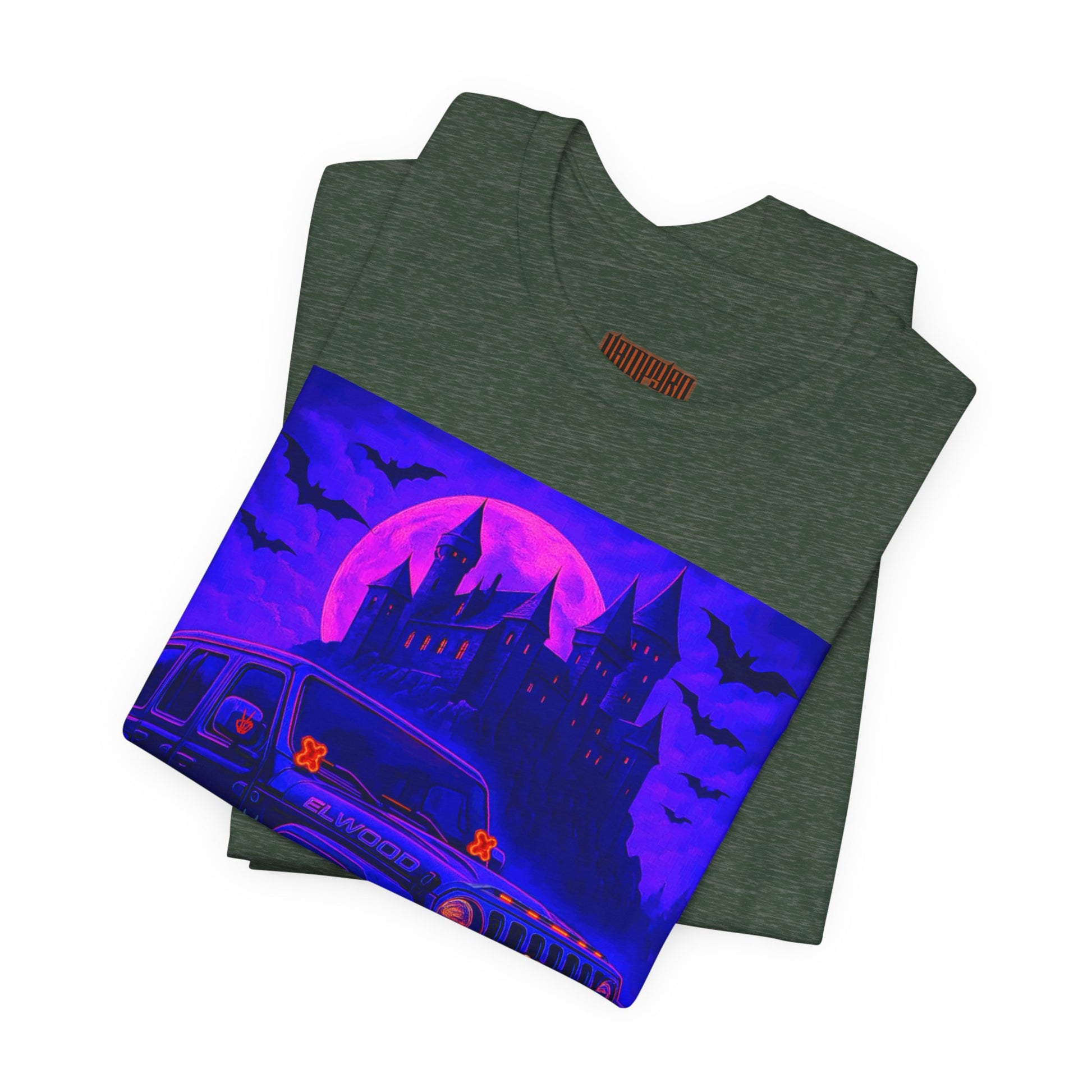 Elwood Jeep Adventure Tee - Perfect for Halloween, Road Trips, Outdoor Enthusiasts, Gift for Him or Her, Jeep Lovers, Casual Style