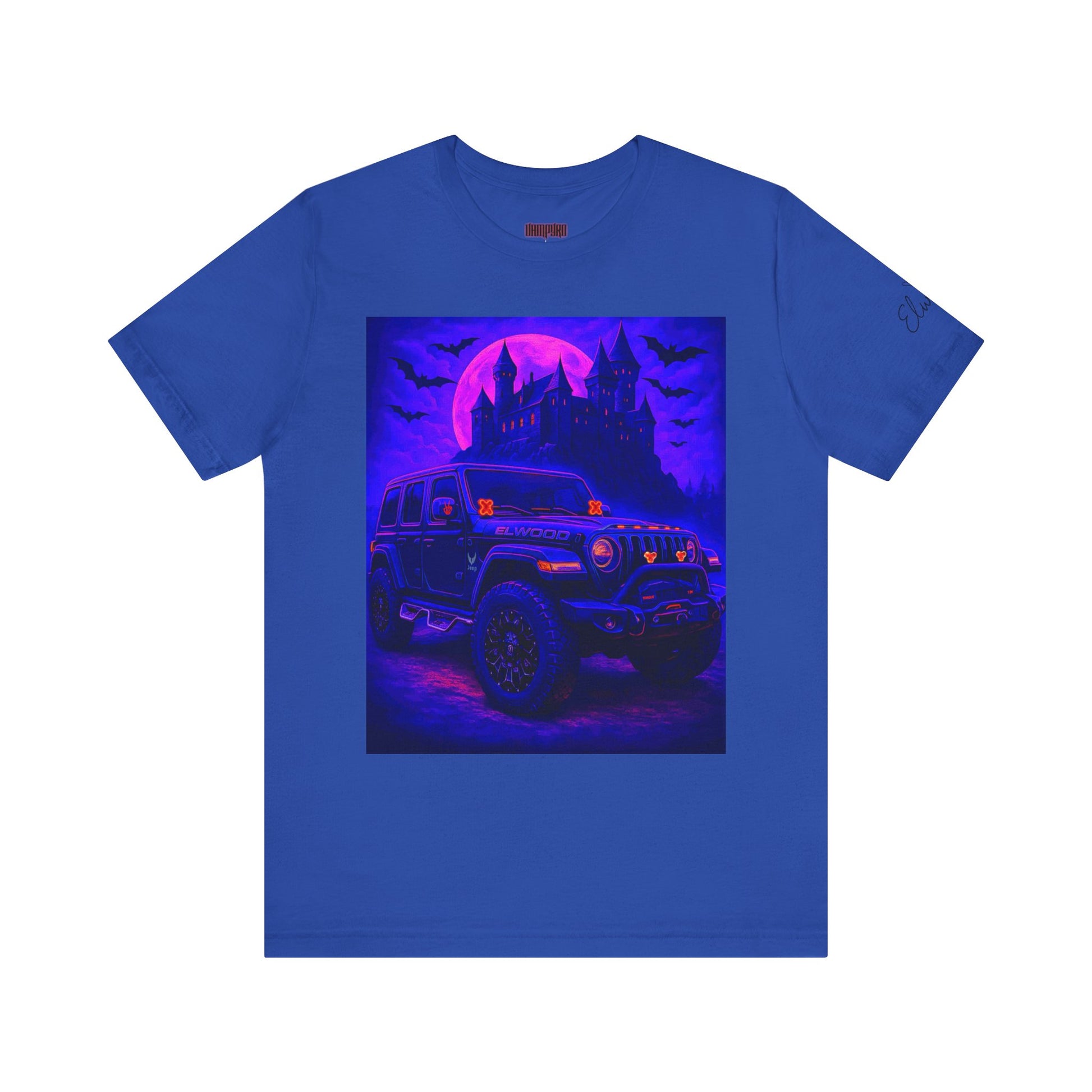 Elwood Jeep Adventure Tee - Perfect for Halloween, Road Trips, Outdoor Enthusiasts, Gift for Him or Her, Jeep Lovers, Casual Style
