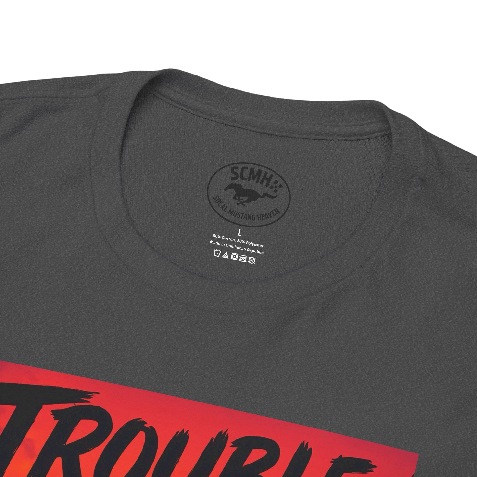 Trouble Retro Trouble Graphic Tee, Unisex Cotton T-Shirt, Cool Streetwear Shirt, Casual Summer Tee, Gift for Car Lovers
