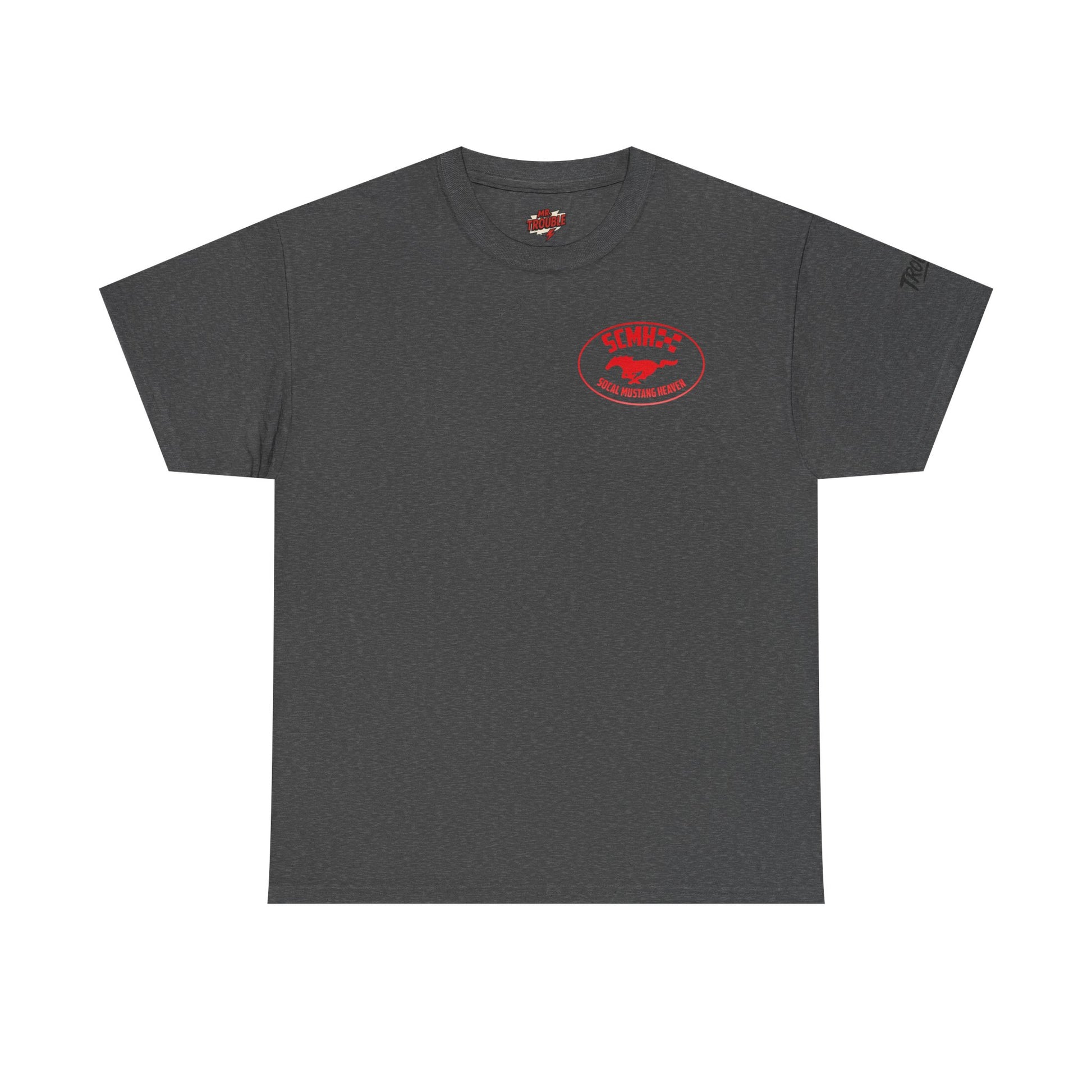 Unisex Heavy Cotton Tee with SoCal Mustang Heaven Design, Casual Tee, Gift for Car Lovers, Mustang Enthusiast Shirt, Iconic Graphic Tee