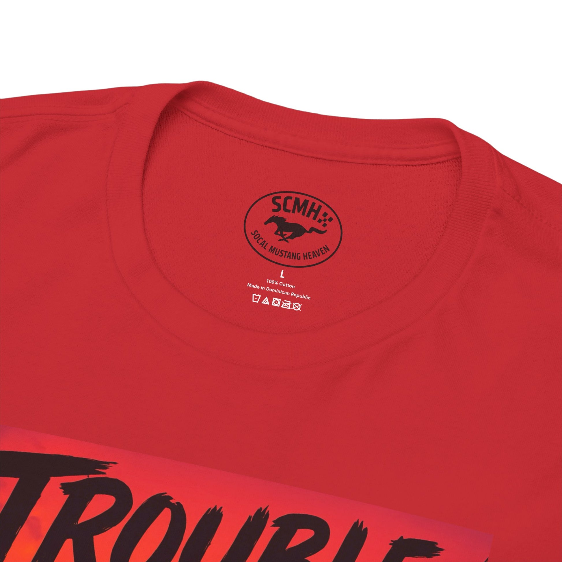 Trouble Retro Trouble Graphic Tee, Unisex Cotton T-Shirt, Cool Streetwear Shirt, Casual Summer Tee, Gift for Car Lovers