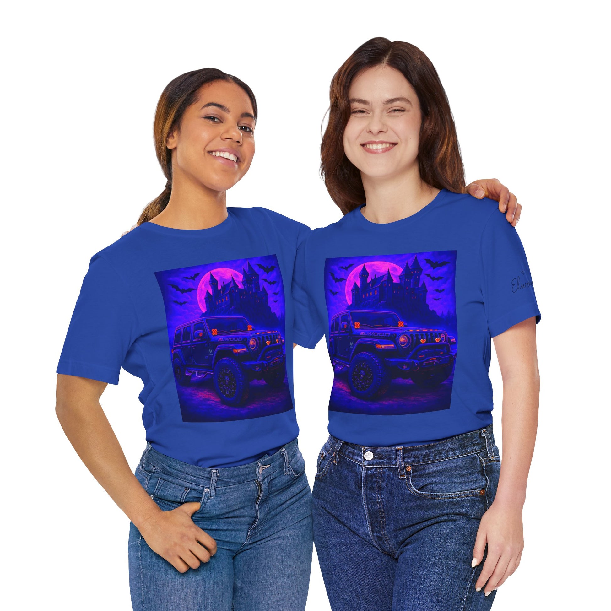 Elwood Jeep Adventure Tee - Perfect for Halloween, Road Trips, Outdoor Enthusiasts, Gift for Him or Her, Jeep Lovers, Casual Style