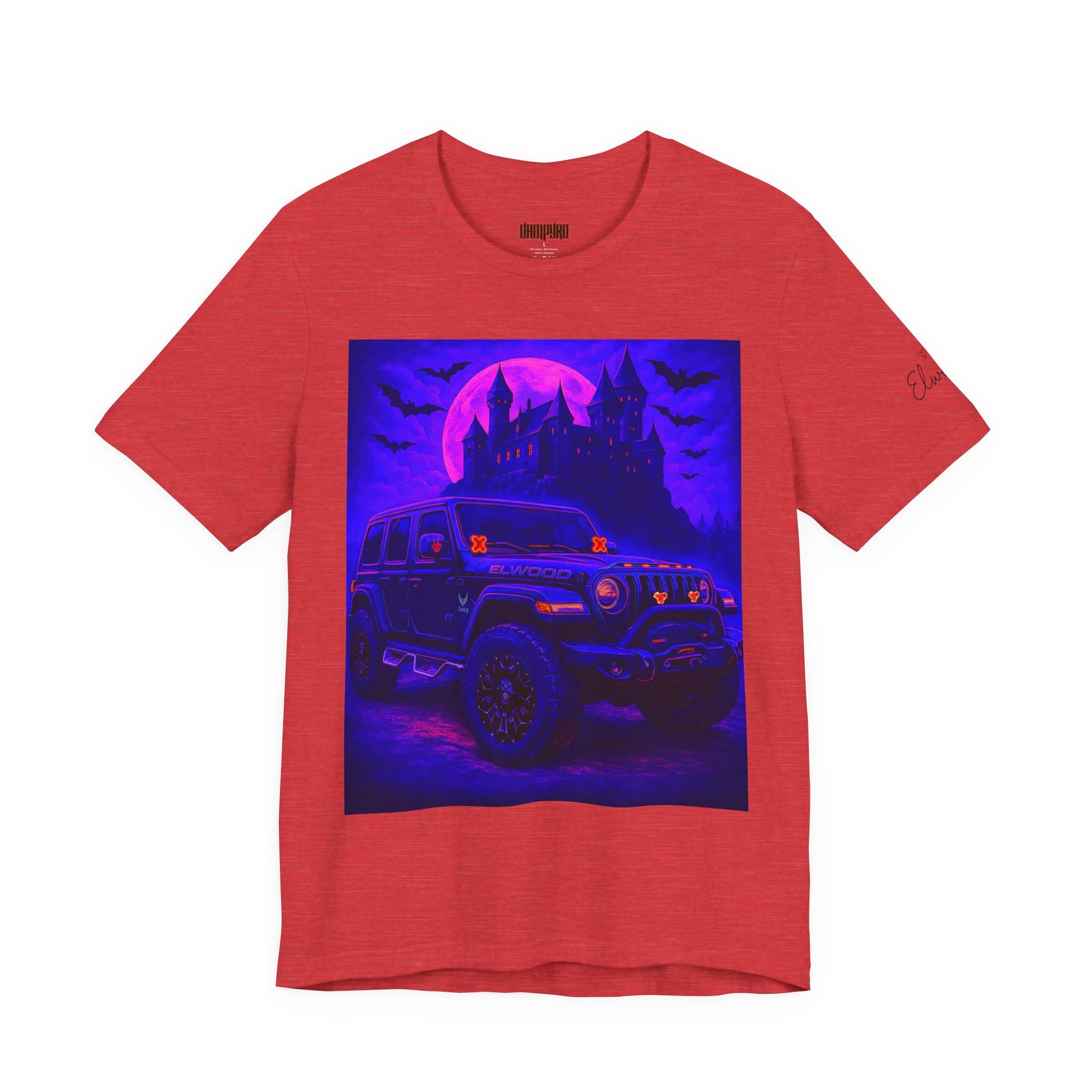 Elwood Jeep Adventure Tee - Perfect for Halloween, Road Trips, Outdoor Enthusiasts, Gift for Him or Her, Jeep Lovers, Casual Style