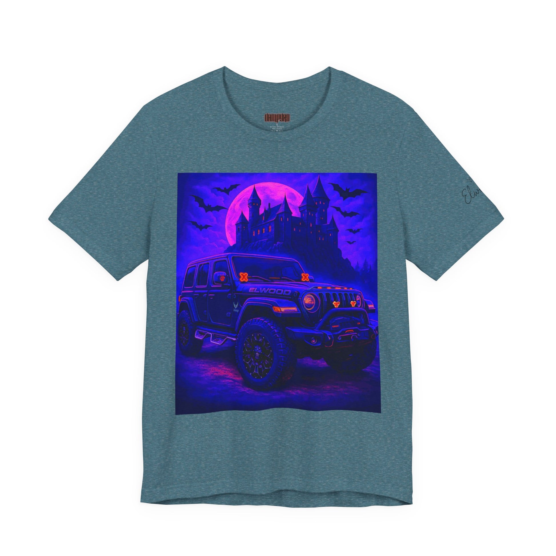 Elwood Jeep Adventure Tee - Perfect for Halloween, Road Trips, Outdoor Enthusiasts, Gift for Him or Her, Jeep Lovers, Casual Style