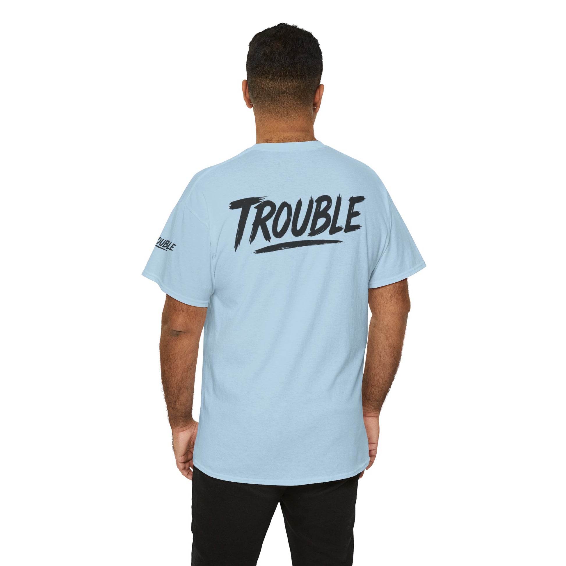 Trouble Retro Trouble Graphic Tee, Unisex Cotton T-Shirt, Cool Streetwear Shirt, Casual Summer Tee, Gift for Car Lovers