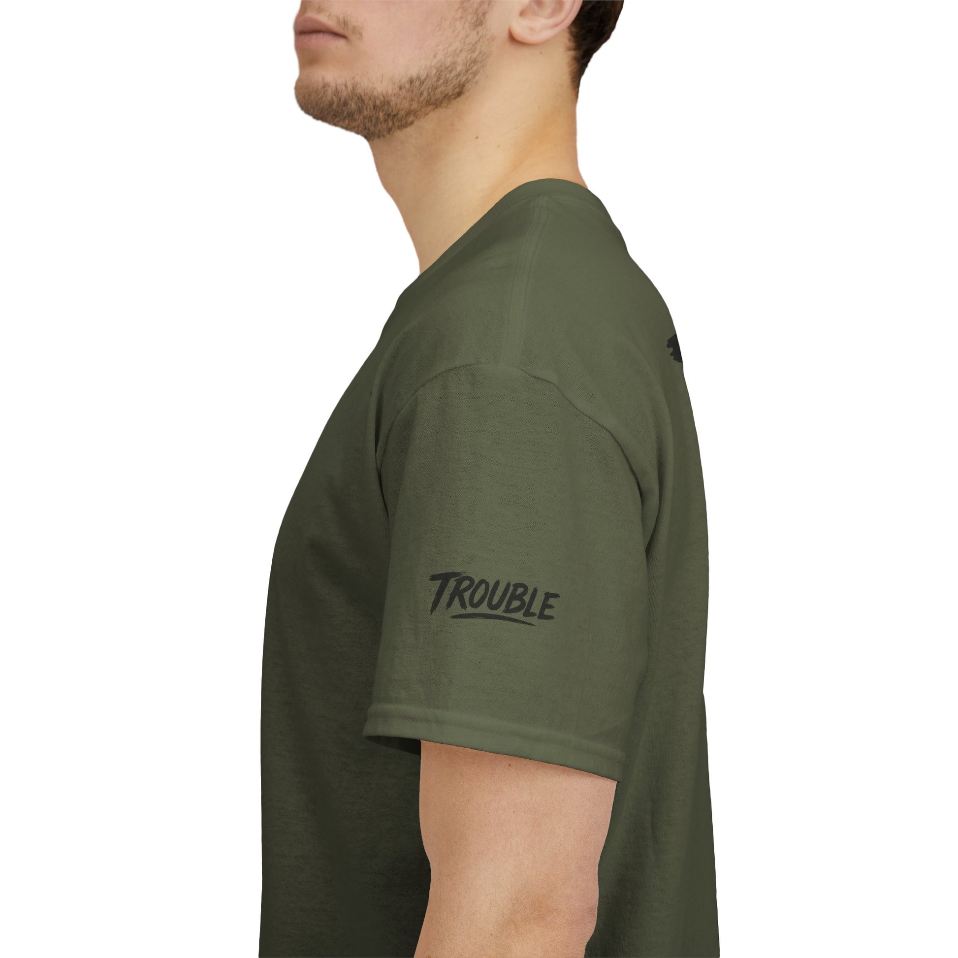 Trouble Retro Trouble Graphic Tee, Unisex Cotton T-Shirt, Cool Streetwear Shirt, Casual Summer Tee, Gift for Car Lovers