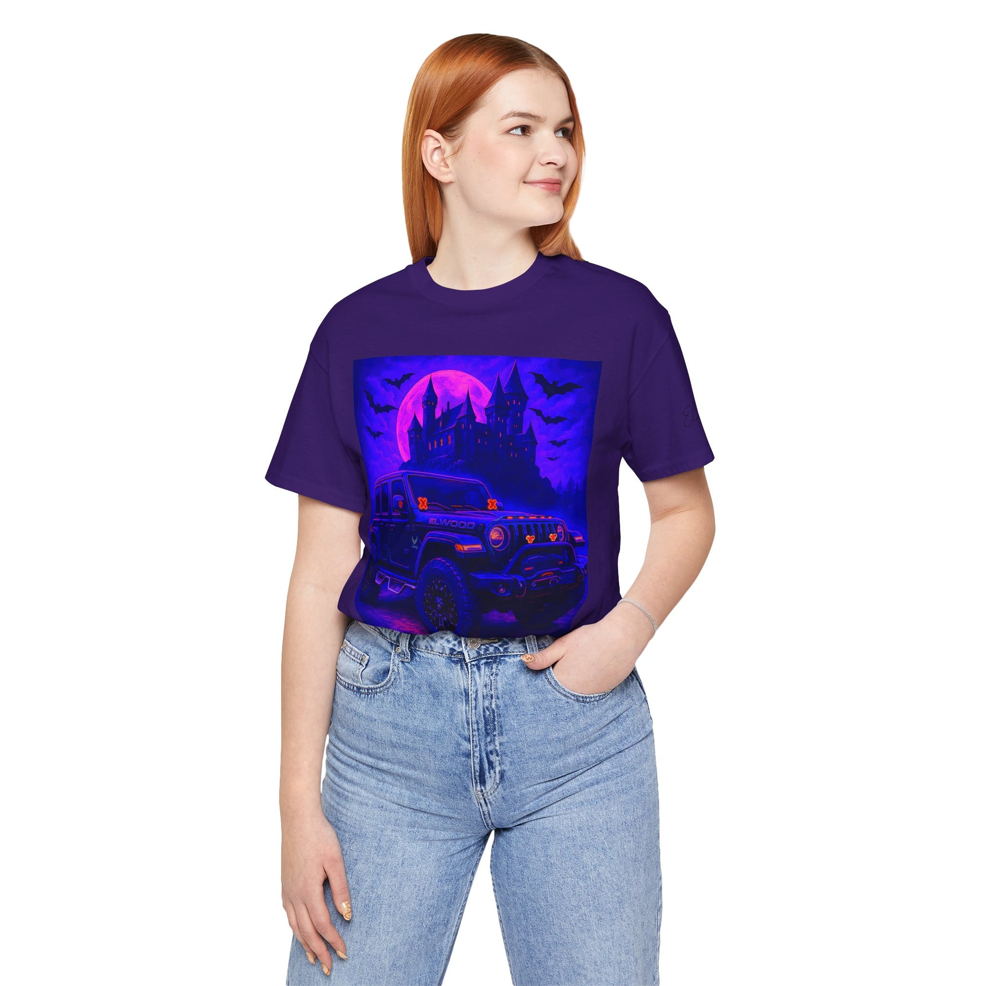 Elwood Jeep Adventure Tee - Perfect for Halloween, Road Trips, Outdoor Enthusiasts, Gift for Him or Her, Jeep Lovers, Casual Style