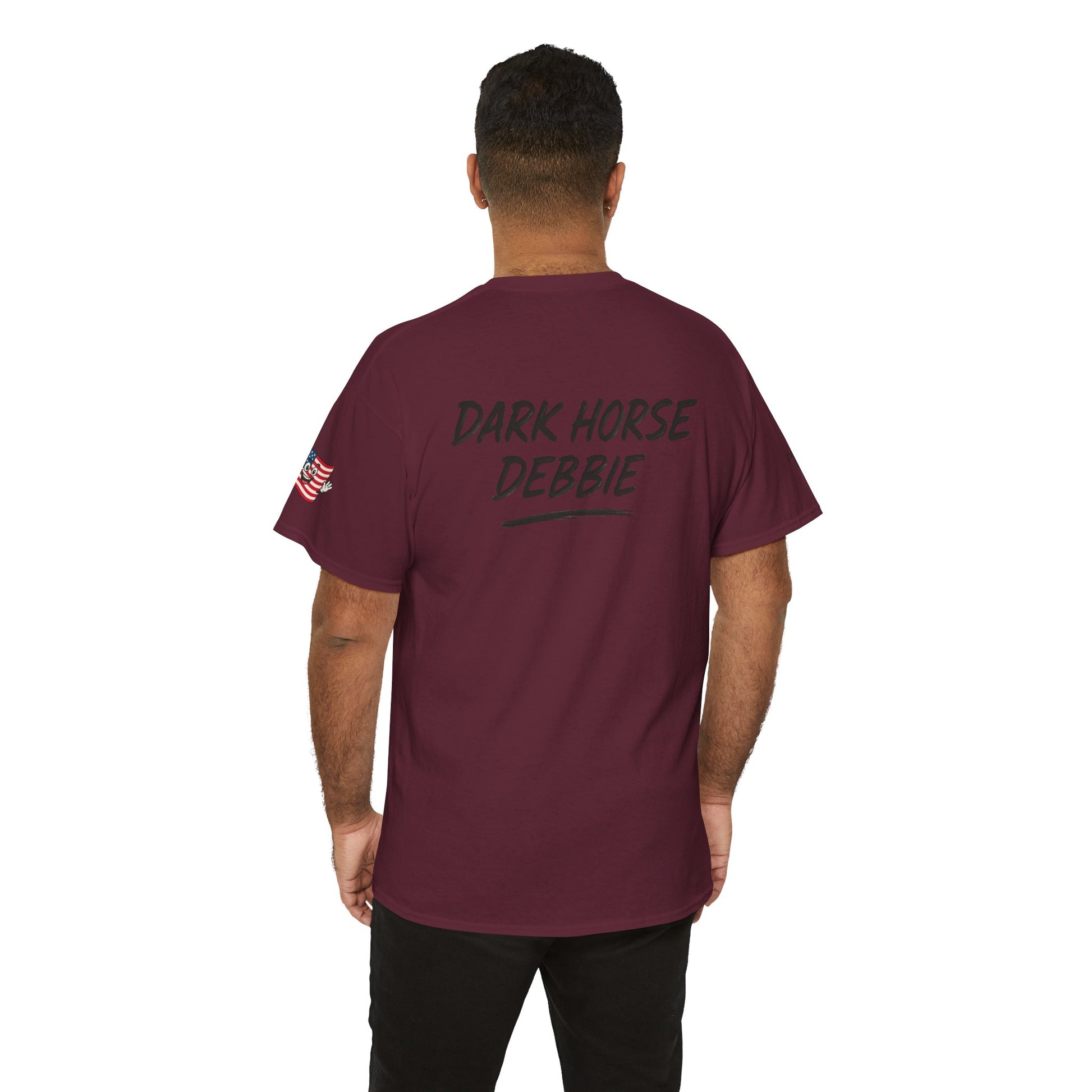 Dark Horse Debbie Patriotic Car Enthusiast Tee - Perfect for Independence Day, Gift for Dad, Car Show, Track Day, Summer Style