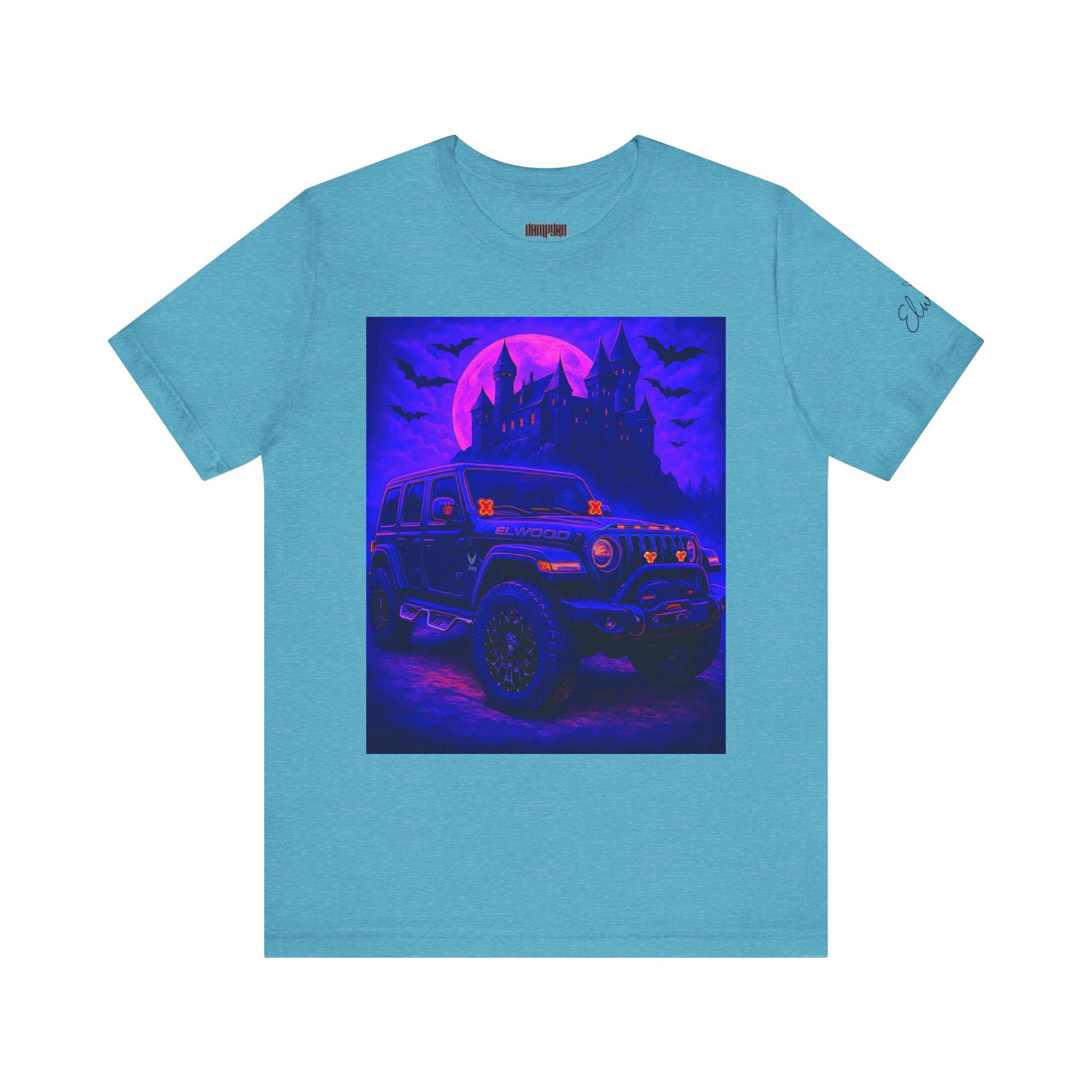 Elwood Jeep Adventure Tee - Perfect for Halloween, Road Trips, Outdoor Enthusiasts, Gift for Him or Her, Jeep Lovers, Casual Style
