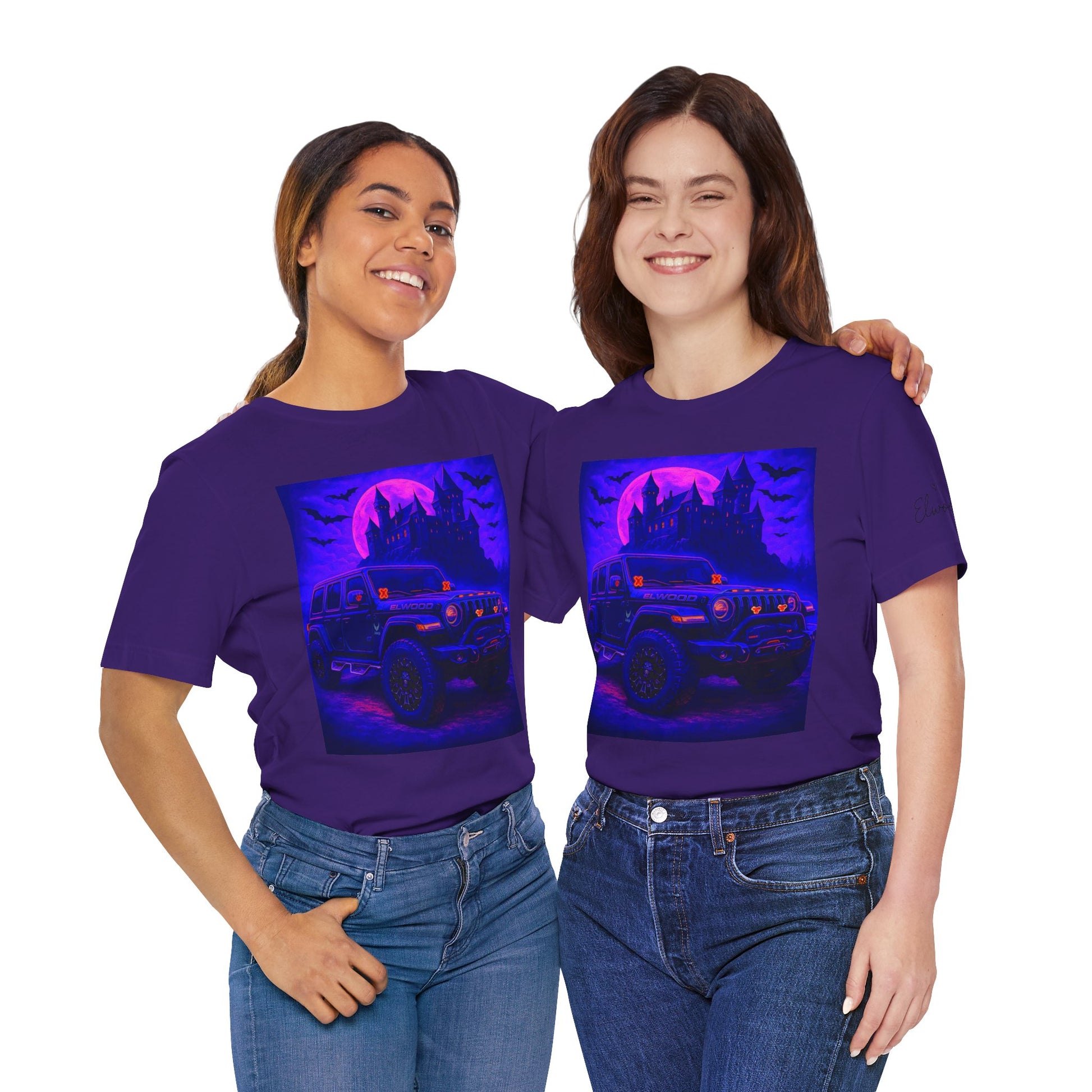 Elwood Jeep Adventure Tee - Perfect for Halloween, Road Trips, Outdoor Enthusiasts, Gift for Him or Her, Jeep Lovers, Casual Style