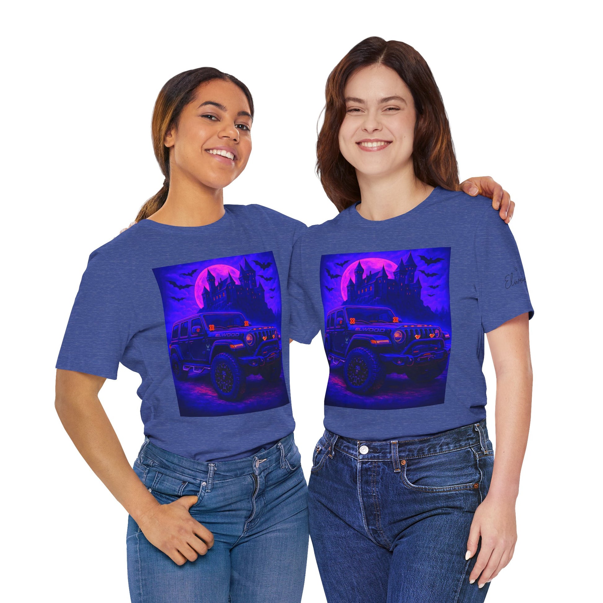 Elwood Jeep Adventure Tee - Perfect for Halloween, Road Trips, Outdoor Enthusiasts, Gift for Him or Her, Jeep Lovers, Casual Style