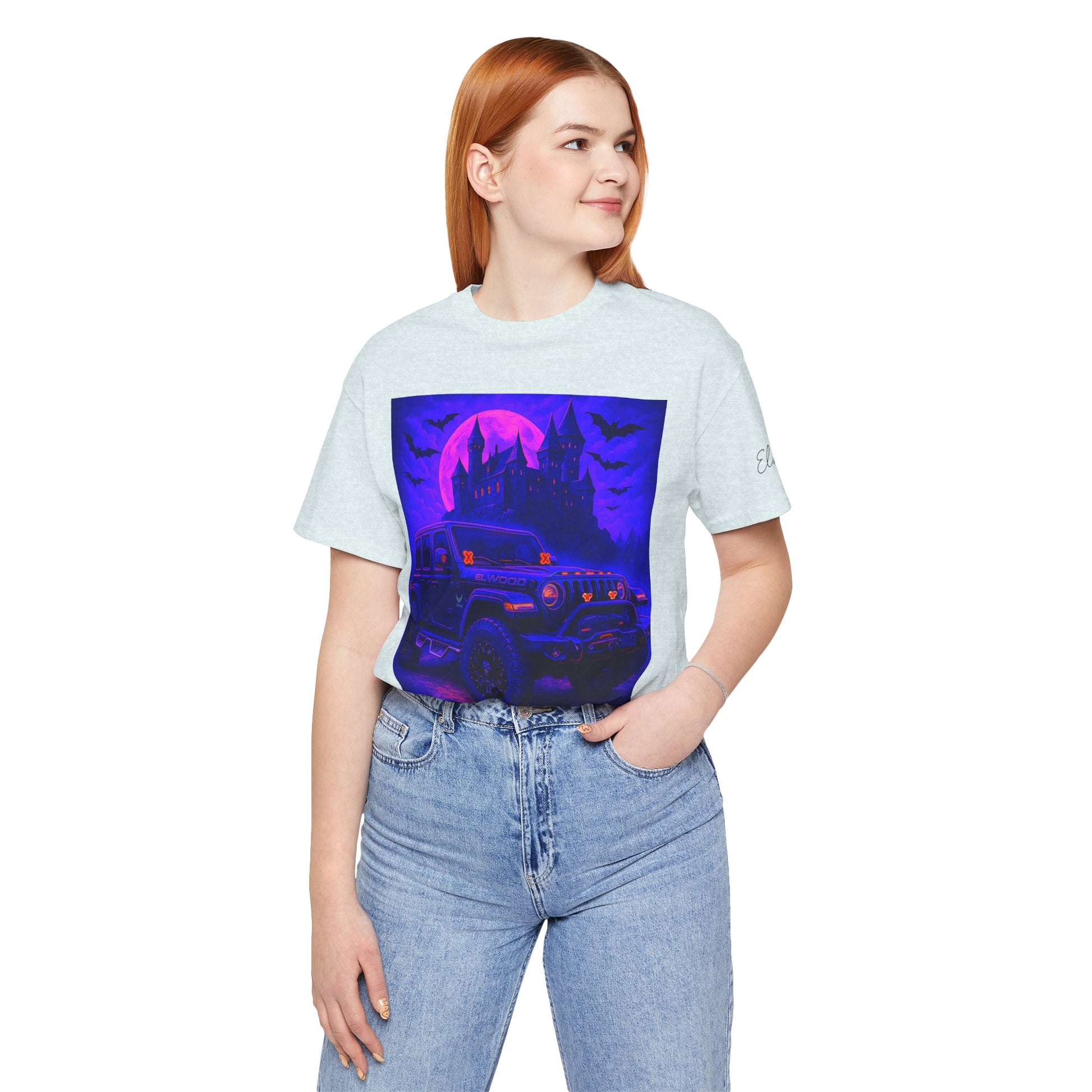 Elwood Jeep Adventure Tee - Perfect for Halloween, Road Trips, Outdoor Enthusiasts, Gift for Him or Her, Jeep Lovers, Casual Style